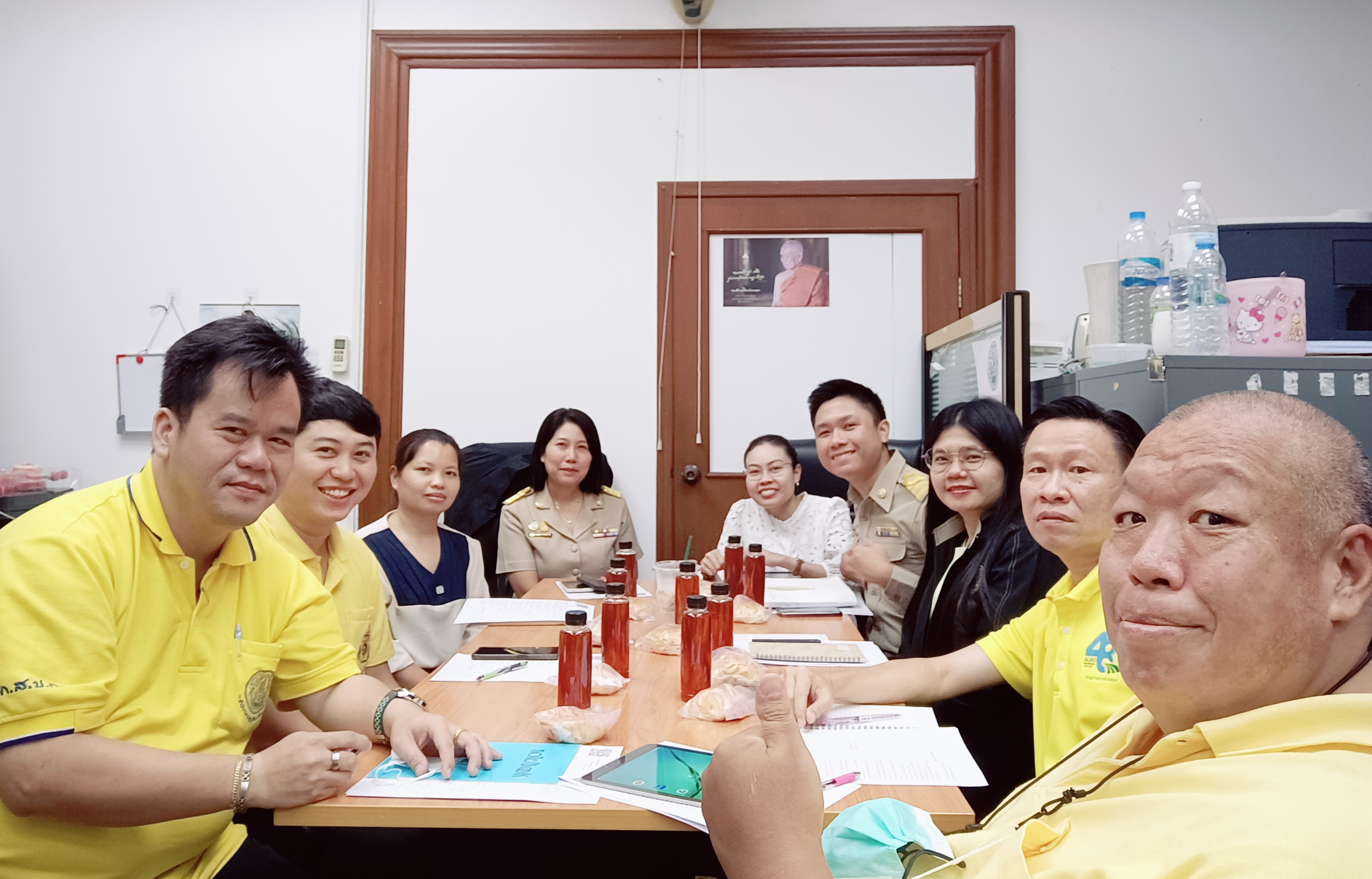กลุ่มพัฒนาระบบบริหาร ส.ป.ก. ร่วมทำกิจกรรม Morning Talk (ข่าวแชร์)