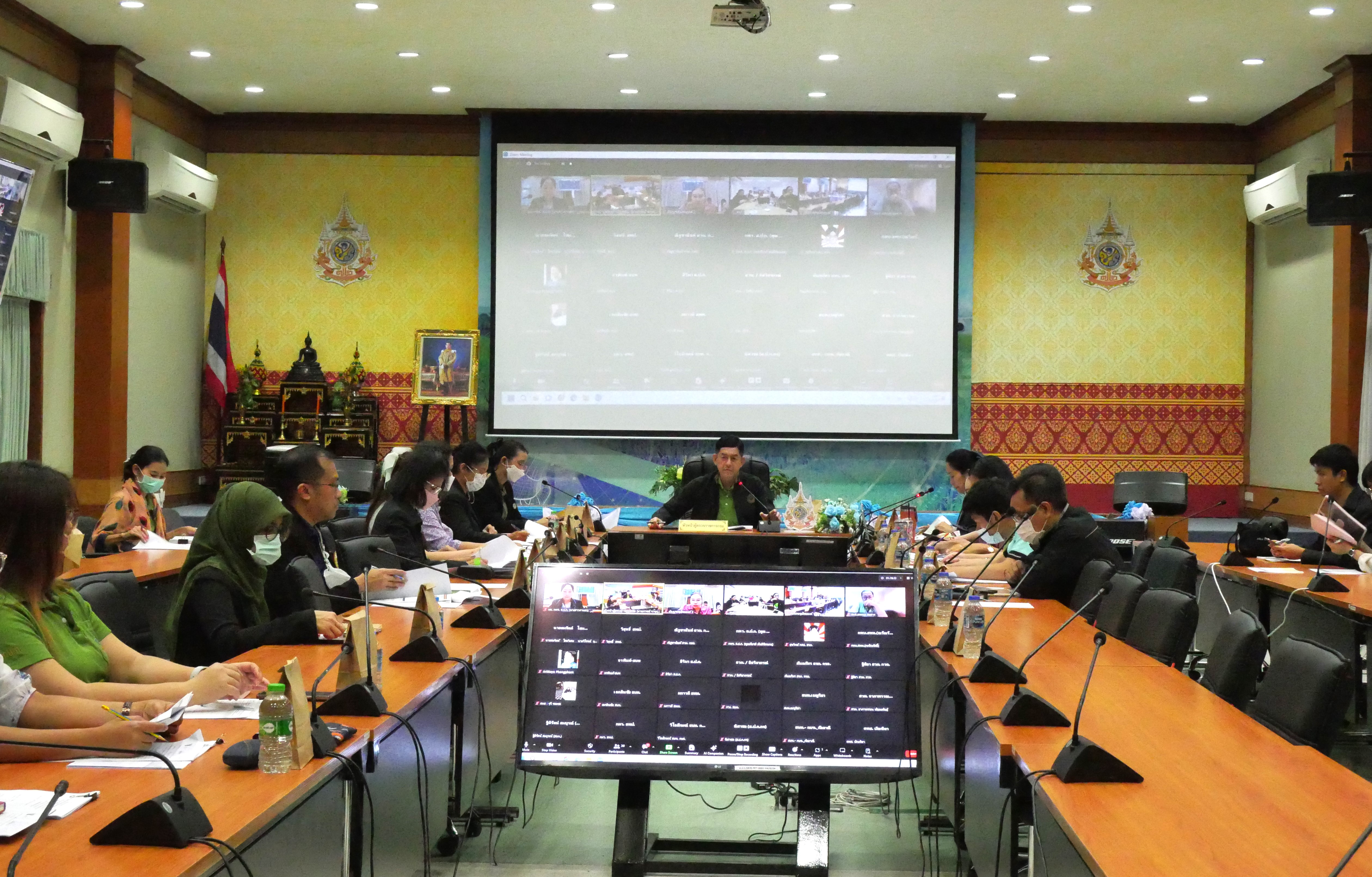 ประชุมคณะทำงานกำกับและติดตามผลการถ่ายทอดตัวชี้วัดระดับองค์กรสู่ระดับหน่วยงาน (Cascading) ของสำนักงานการปฏิรูปที่ดินเพื่อเกษตรกรรม ครั้งที่ 1/2567 พร้อมกับประชุมผ่านระบบออนไลน์ (ข่าวแชร์)