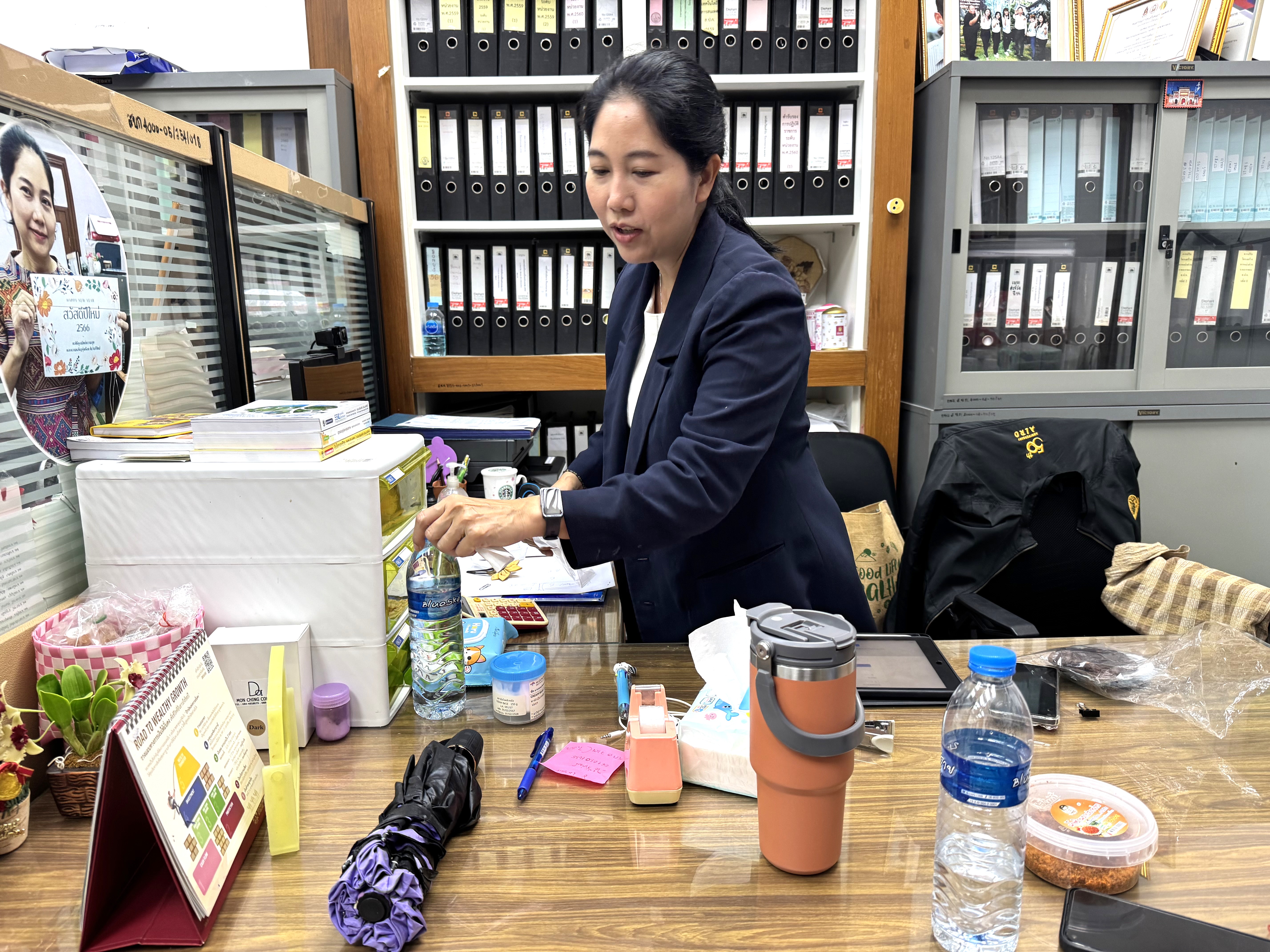 ร่วมจัดกิจกรรม 5 ส ภายในหน่วยงาน เนื่องในโอกาสวันแม่แห่งชาติ