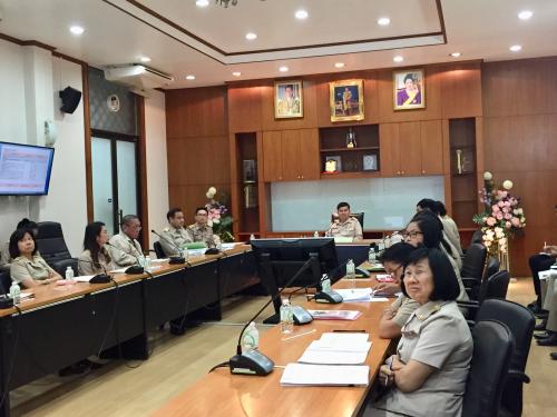 ประชุมแนวทางการจัดทำตัวชี้วัดรายบุคคล