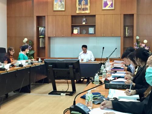ประชุมคณะทำงานพัฒนาคุณภาพการบริหารจัดการภาครัฐ หมวด 7 ผลลัพธ์การดำเนินการ 