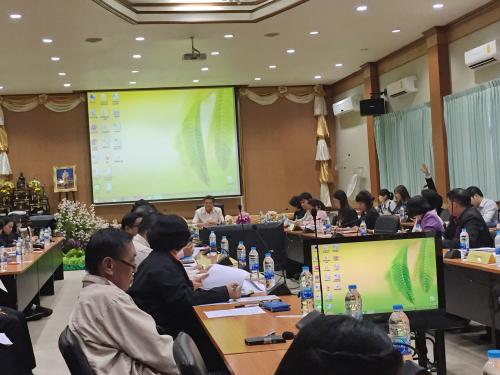 ประชุมคณะทำงานพัฒนาคุณภาพการบริหารจัดการภาครัฐ (PMQA) หมวด 6 การมุ่งเน้นระบบการปฏิบัติการ 