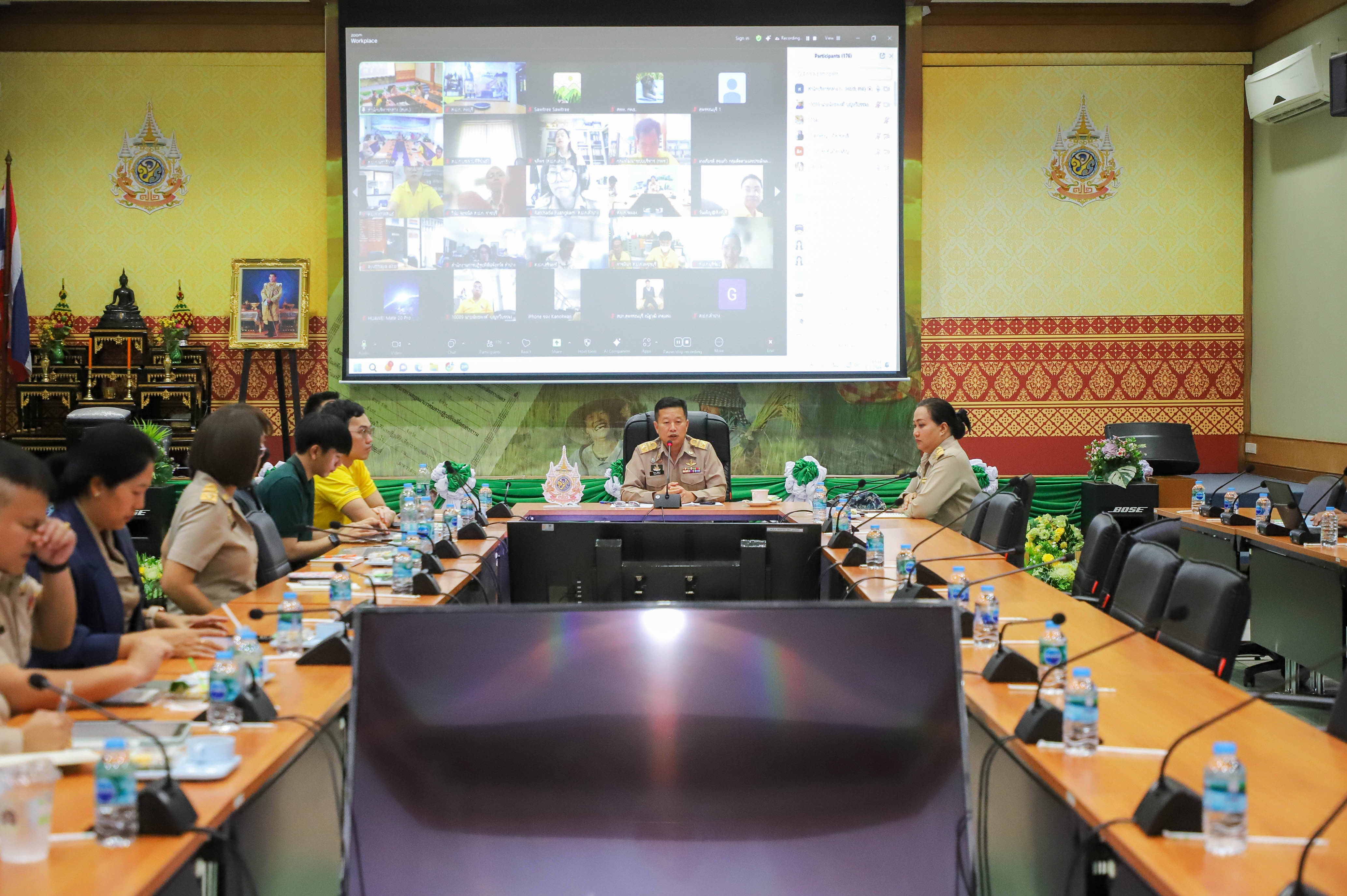 เข้าร่วมประชุมการรับฟัง feedback การใช้งานระบบ e-Office ภายใต้งานบริการคลาวด์กลางภาครัฐ (GDCC) (ข่าวแชร์)