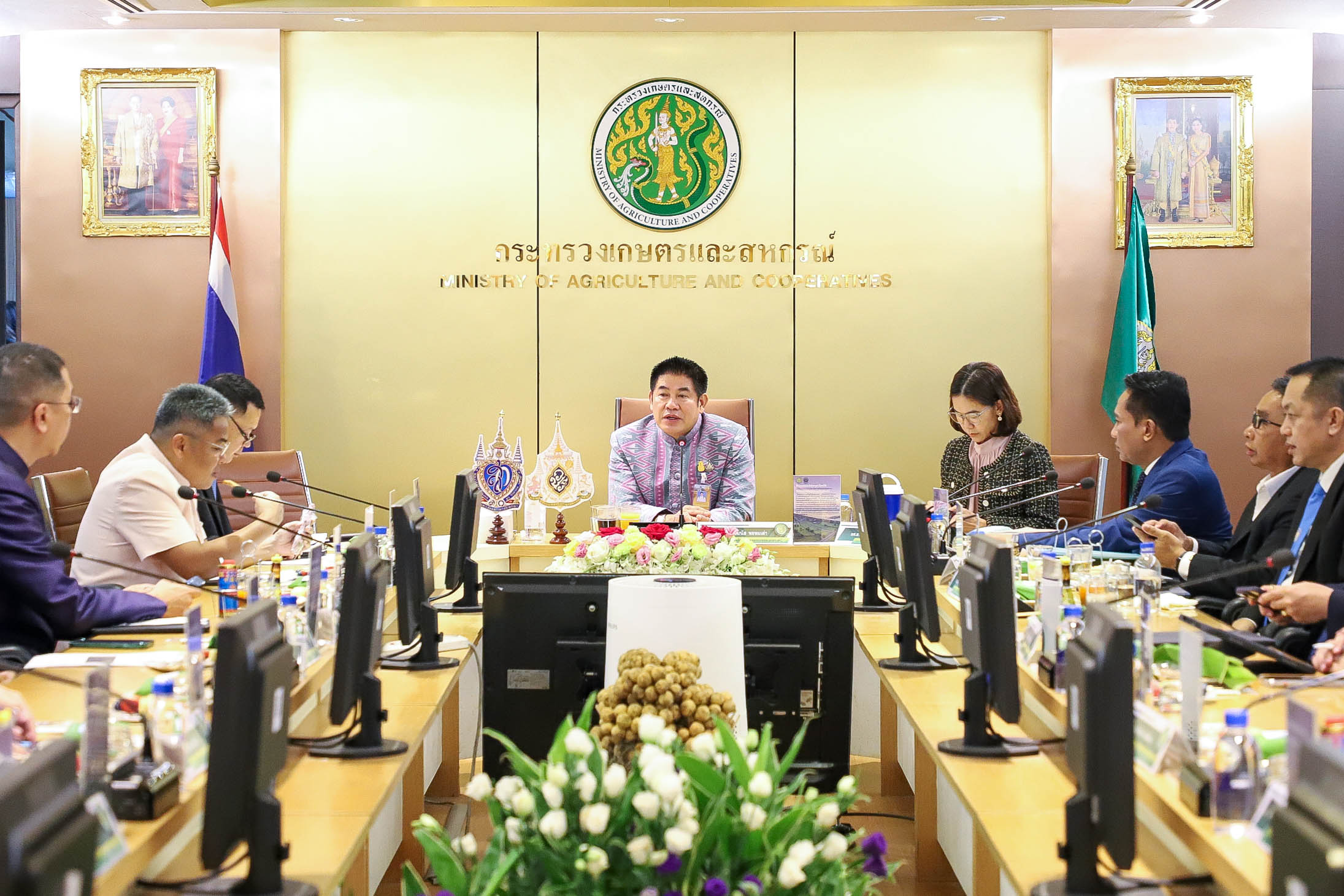 ส.ป.ก. ร่วมประชุม Morning Talk คณะที่ปรึกษาและผู้บริหารระดับสูงกระทรวงเกษตรและสหกรณ์
