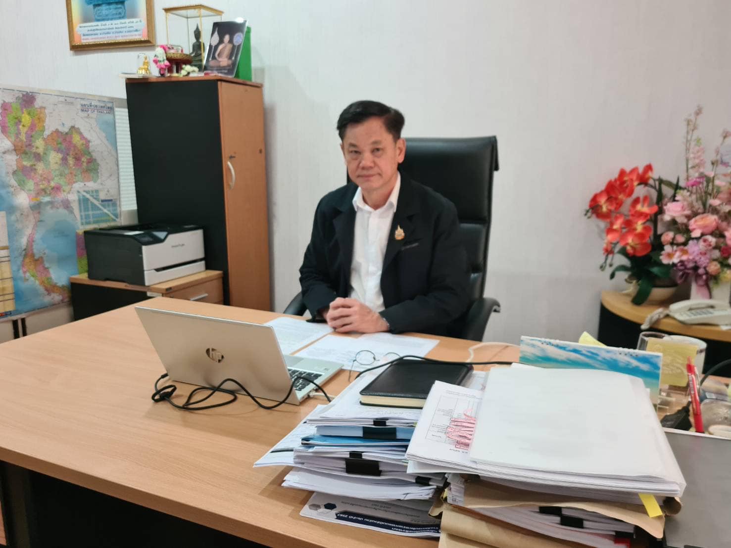 ผู้ตรวจราชการ ส.ป.ก. เปิดการประชุมชี้แจง แนวทางการดำเนินการโครงการฝายชะลอน้ำแบบชั่วคราวฯ ในเขตปฏิรูปที่ดิน ปีงบประมาณ 2568