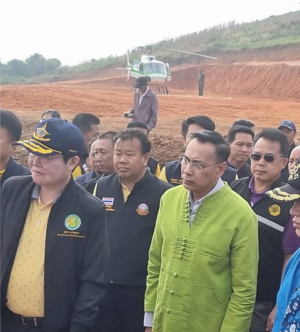 ส.ป.ก. ร่วมลงพื้นที่กับรัฐมนตรีช่วยว่าการกระทรวงเกษตรและสหกรณ์ (นายอัครา พรหมเผ่า) พร้อมคณะผู้บริหารกระทรวงเกษตรและสหกรณ์ ลงพื้นที่ตรวจราชการในพื้นที่จังหวัดเชียงราย