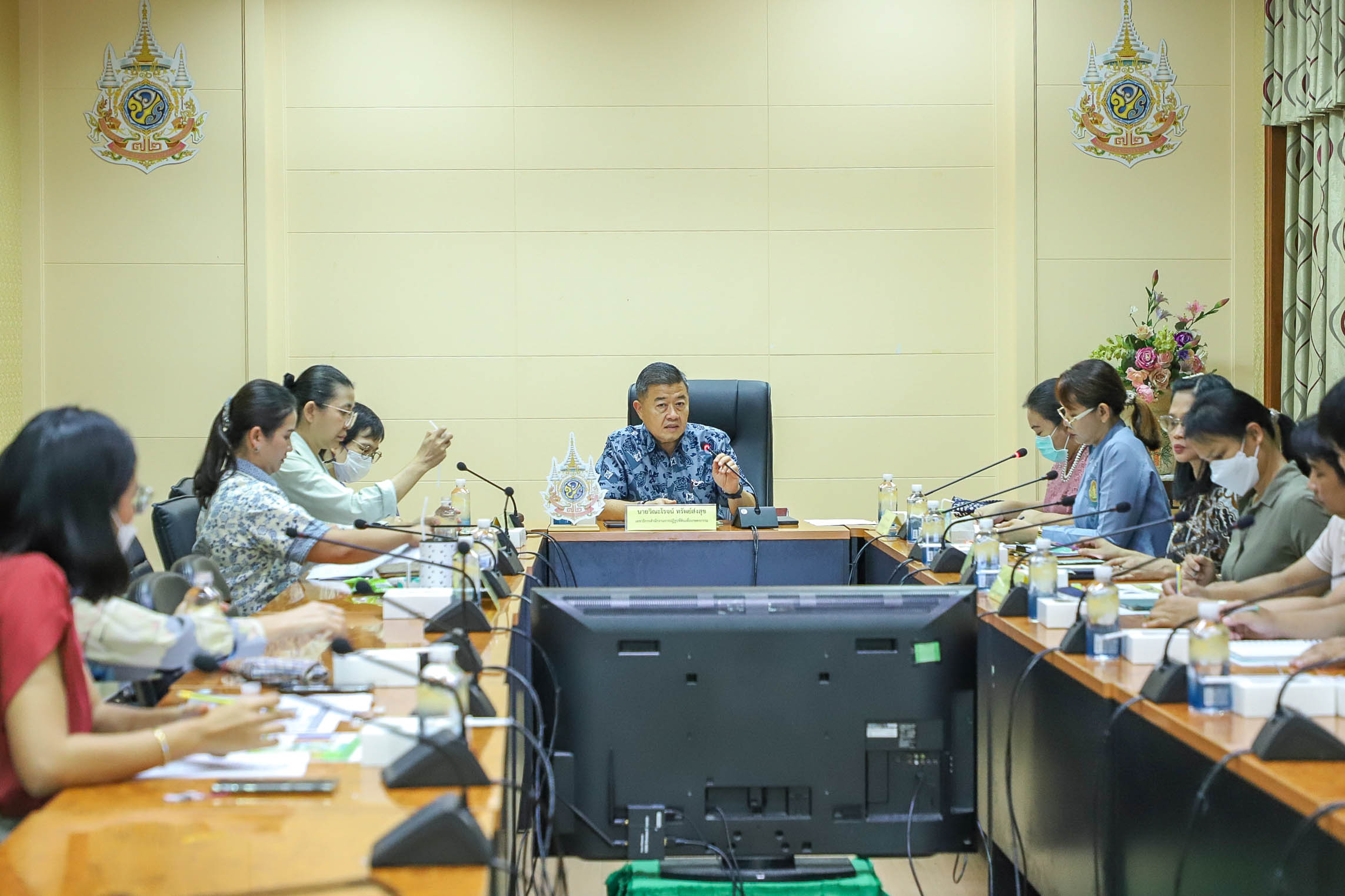 ส.ป.ก. ประชุม คณะทำงานฝ่ายวิชาการและนิทรรศการวันคล้ายวันสถาปนา ส.ป.ก. ครบรอบ 49 ปี ครั้งที่ 2/2567