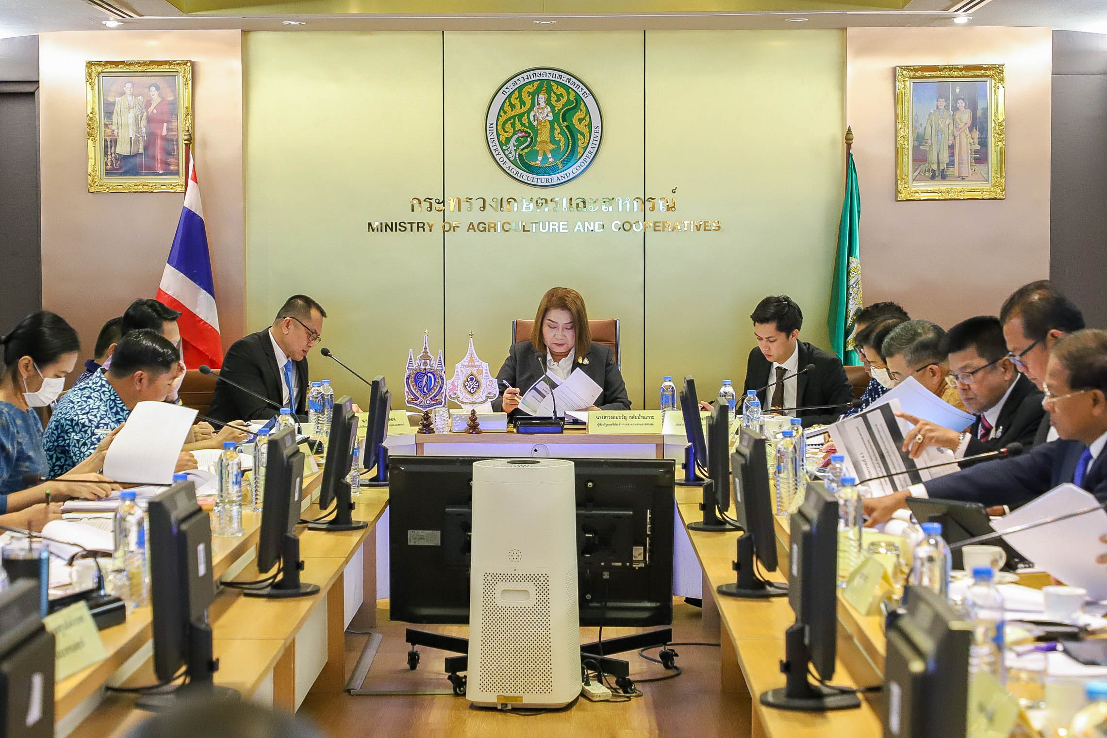 ส.ป.ก. ร่วมประชุมคณะกรรมการติดตาม และขับเคลื่อนงานด้านการเกษตรและสหกรณ์ ตามนโยบายรัฐมนตรีว่าการกระทรวงเกษตรและสหกรณ์ ครั้งที่ 1/2567