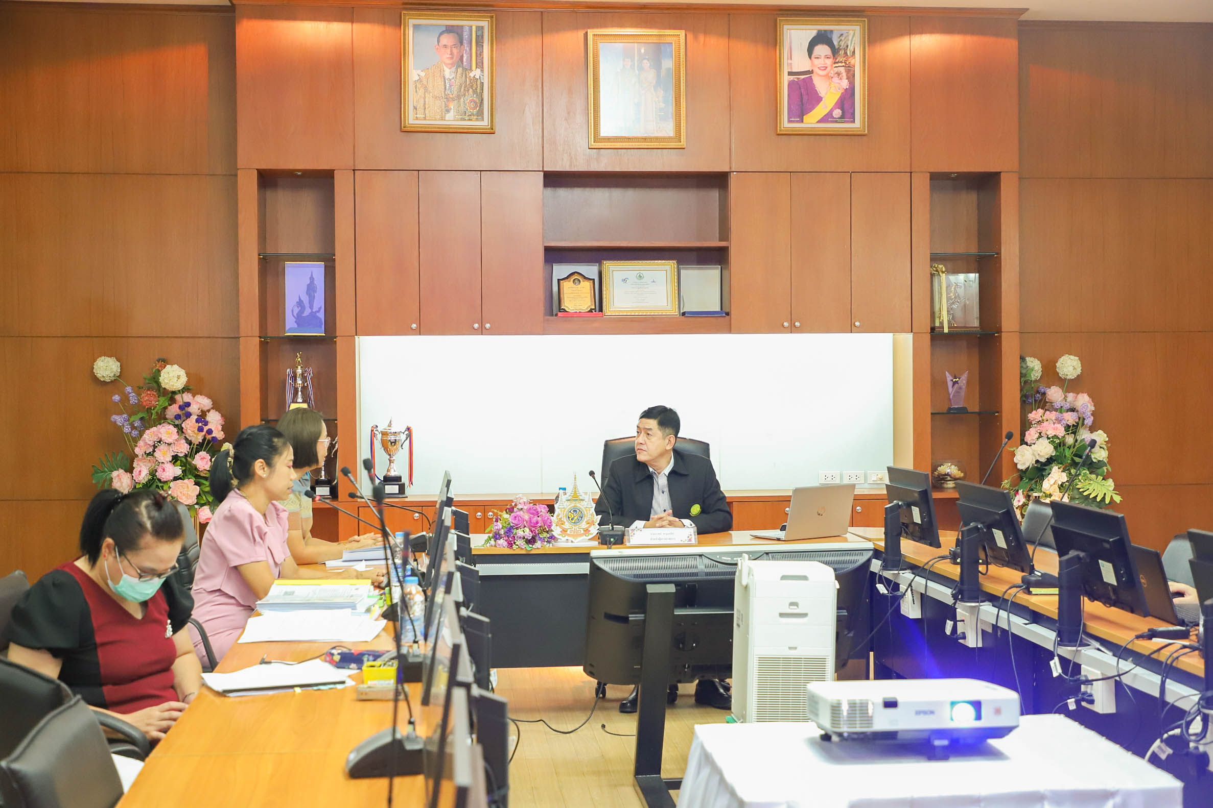 กกจ. ประชุมซักซ้อมความเข้าใจหลักเกณฑ์และวิธีการประเมินผลการปฏิบัติราชการ และการเลื่อนเงินเดือนของ ข้าราชการ พนักงานราชการ และลูกจ้างประจำของ ส.ป.ก. ครั้งที่ 1/2567