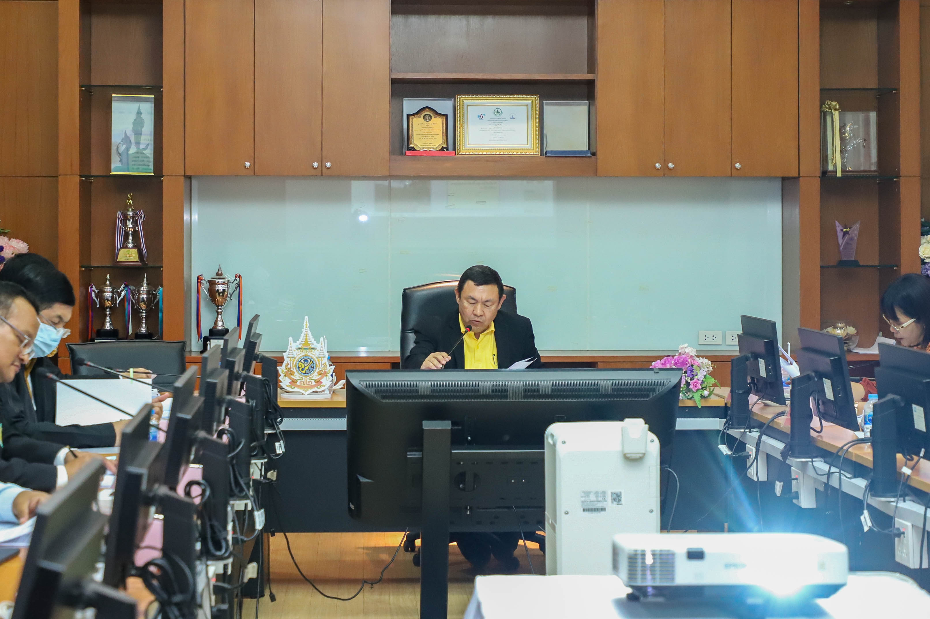 ส.ป.ก. ร่วมการประชุมคณะอนุกรรมการพิจารณาการให้ความยินยอมหรืออนุญาตการใช้ประโยชน์ที่ดินในเขตปฏิรูปที่ดิน ครั้งที่ 4/2567