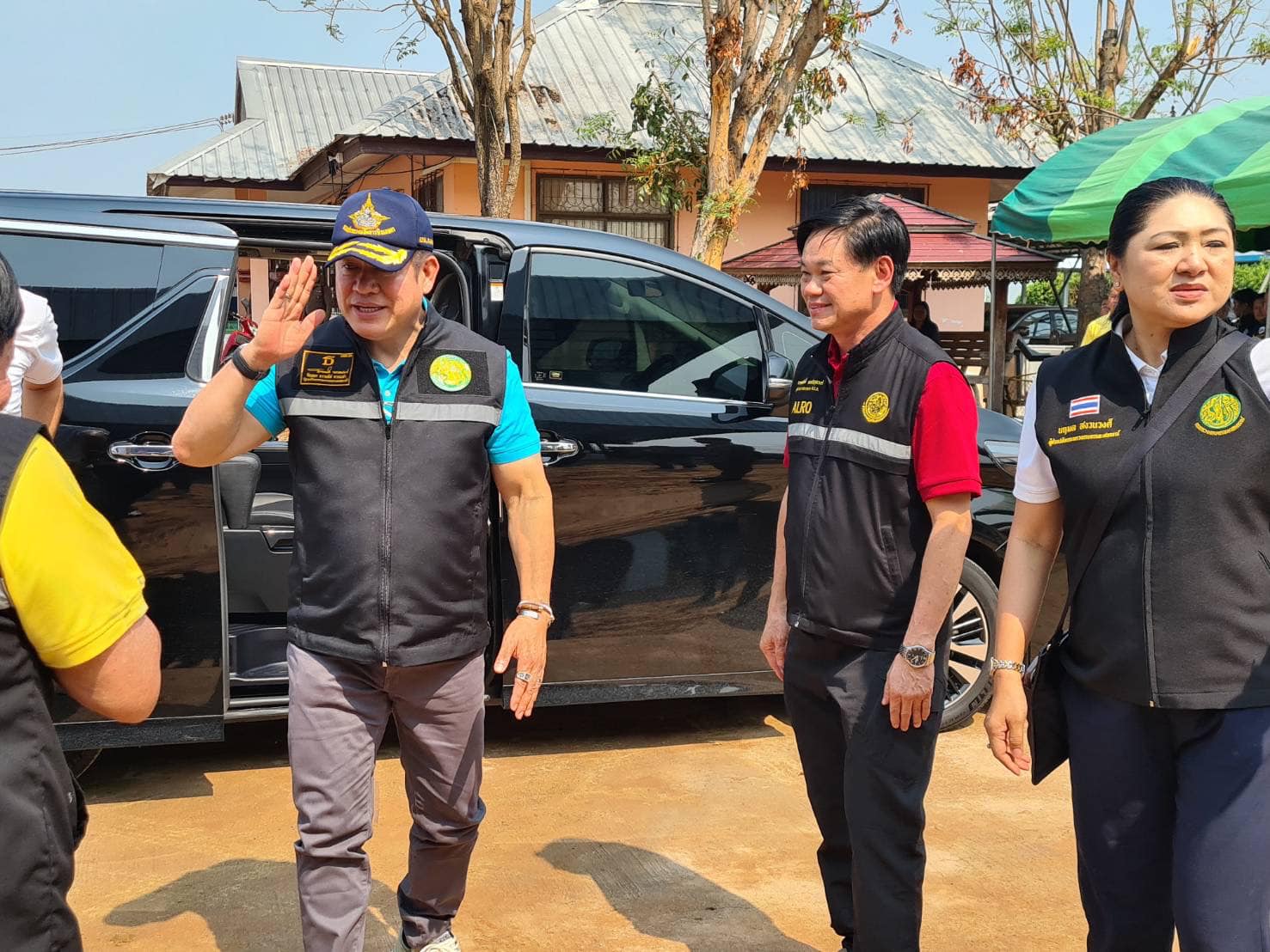 ส.ป.ก. ร่วมติดตามคณะรัฐมนตรีว่าการกระทรวงเกษตรและสหกรณ์ (รมว.กษ.) ลงพื้นตรวจราชการในพื้นที่จังหวัดกำแพงเพชร
