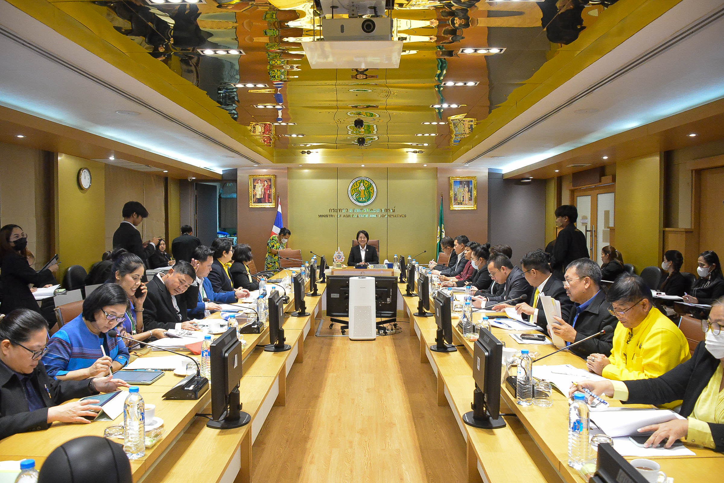 ส.ป.ก. ร่วมการประชุมคณะกรรมการติดตามเร่งรัดการใช้จ่ายเงินงบประมาณของกระทรวงเกษตรและสหกรณ์ ครั้งที่ 2/2567
