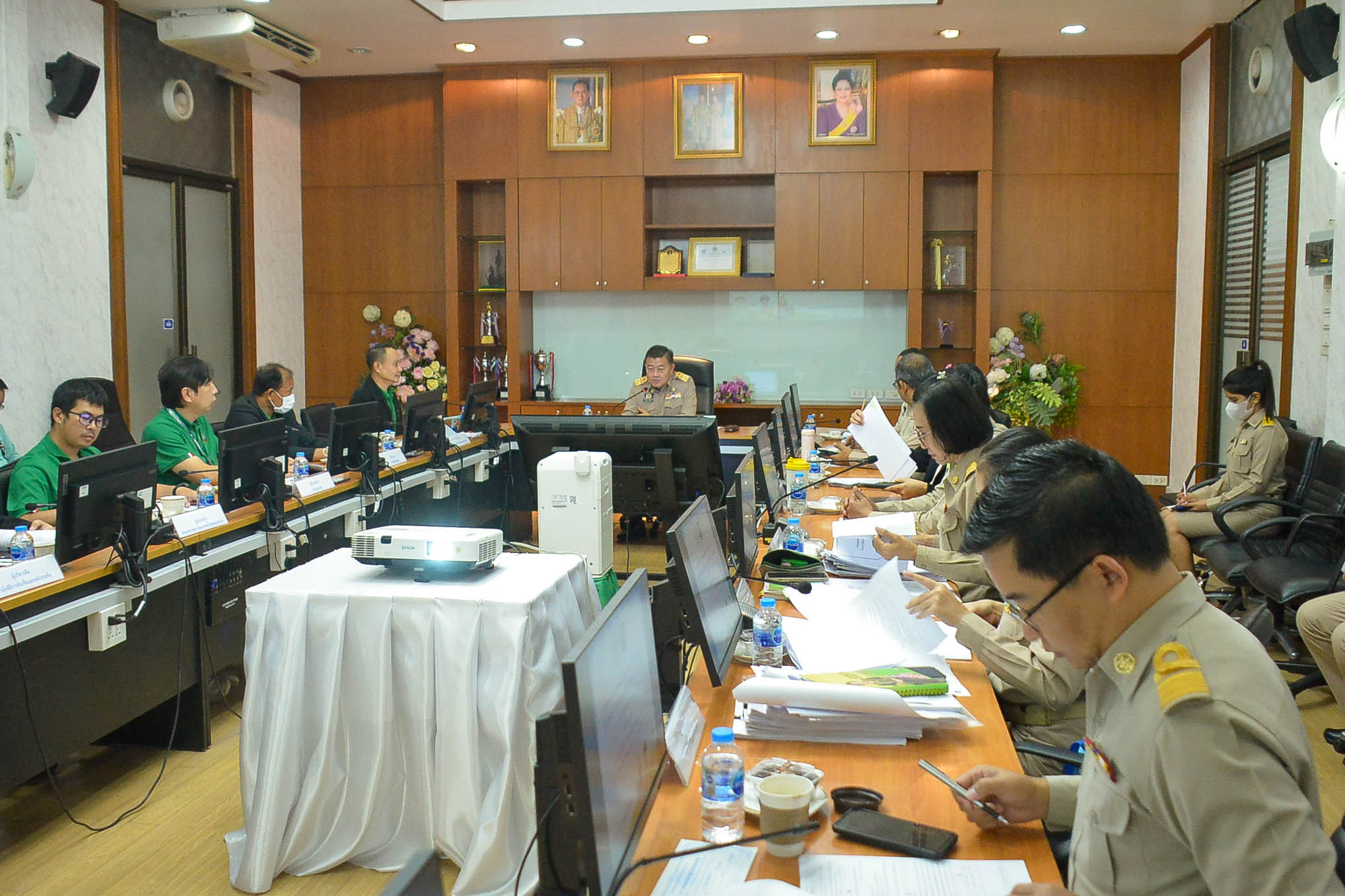 ส.ป.ก. ประชุมคณะทำงานกำหนดแนวทางและการแก้ไขปัญหาร่วมกันในการดำเนินงานกรณีเกษตรกรผู้ได้รับสิทธิในที่ดิน ขอรับสินเชื่อจาก ธ.ก.ส. ครั้งที่ 3/2567