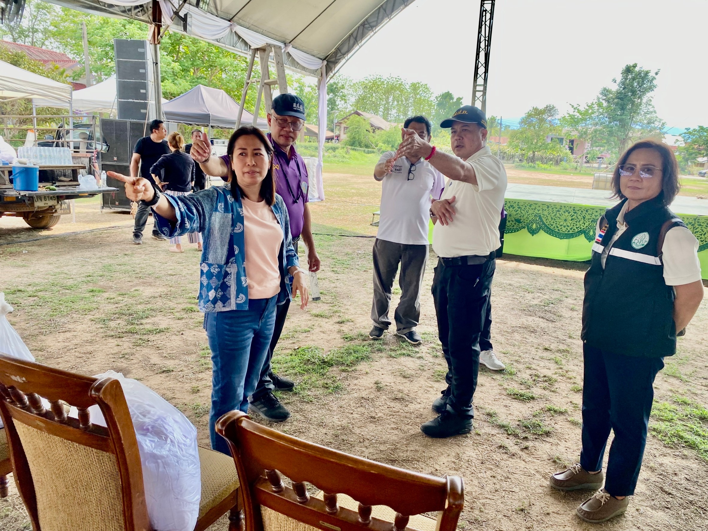 ส.ป.ก. ลงพื้นที่ตรวจการเตรียมความพร้อมการจัดงานพิธีการมอบโฉนดเพื่อการเกษตร 210 ราย ณ องค์กรบริหารส่วนตำบลไชยสถาน อำเภอเมืองน่านจังหวัดน่าน