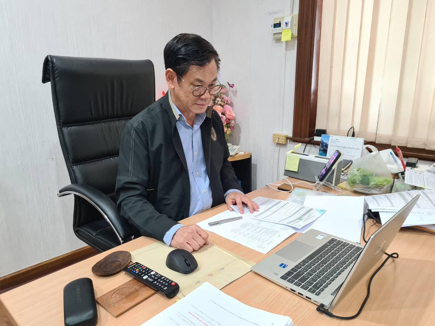 ผู้ตรวจราชการ ส.ป.ก. ร่วมประชุมคณะทำงานสรรหาปราชญ์เกษตรของแผ่นดินระดับเขต ประจำปี 2568 เขตตรวจราชการที่ 7 ผ่านระบบออนไลน์ (Zoom Meeting)