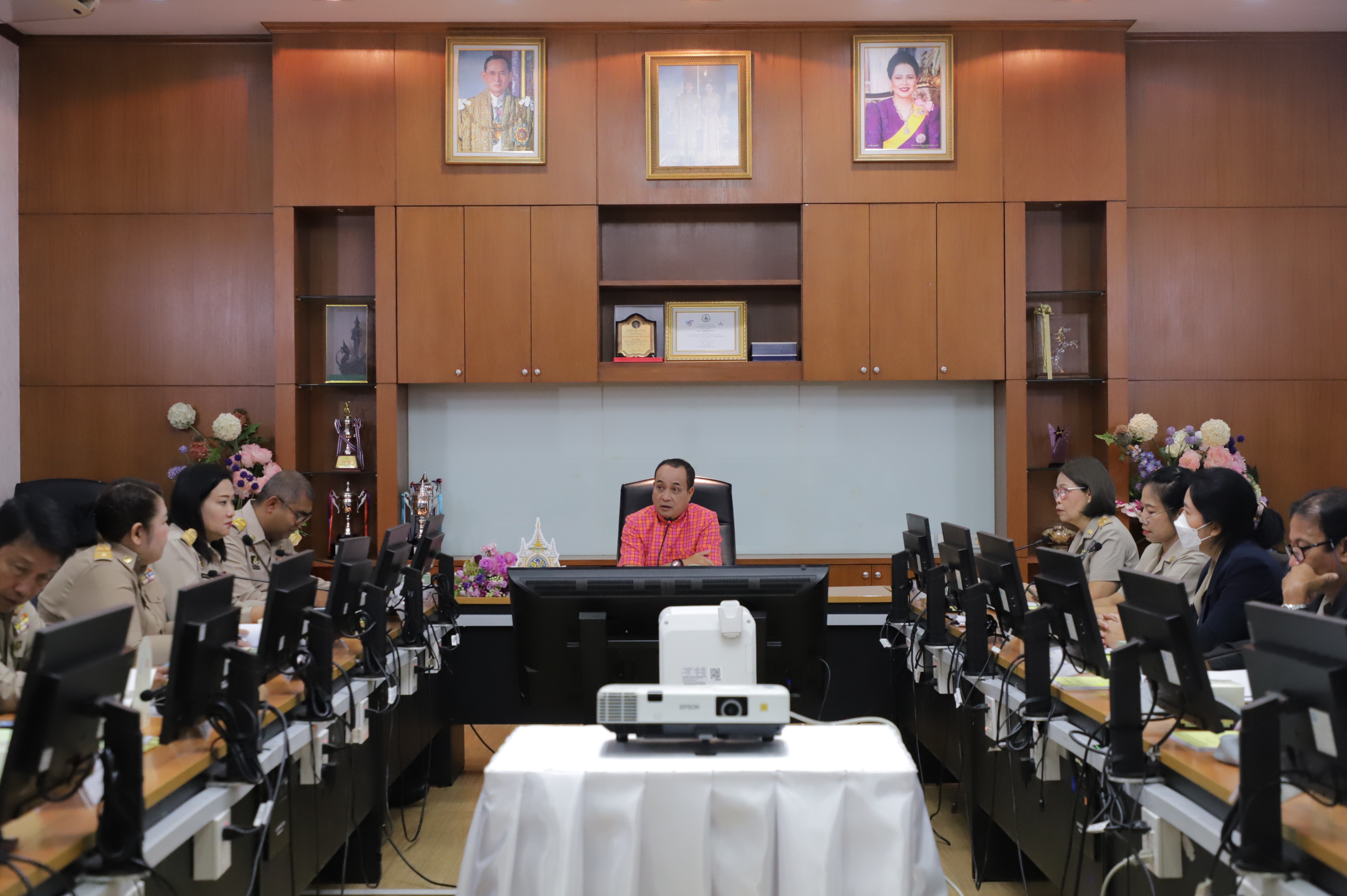 ส.ป.ก. ประชุมคณะกรรมการกลั่นกรอง การประเมินผลการปฏิบัติงานของพนักงานราชการ ครั้งที่ 1/2567