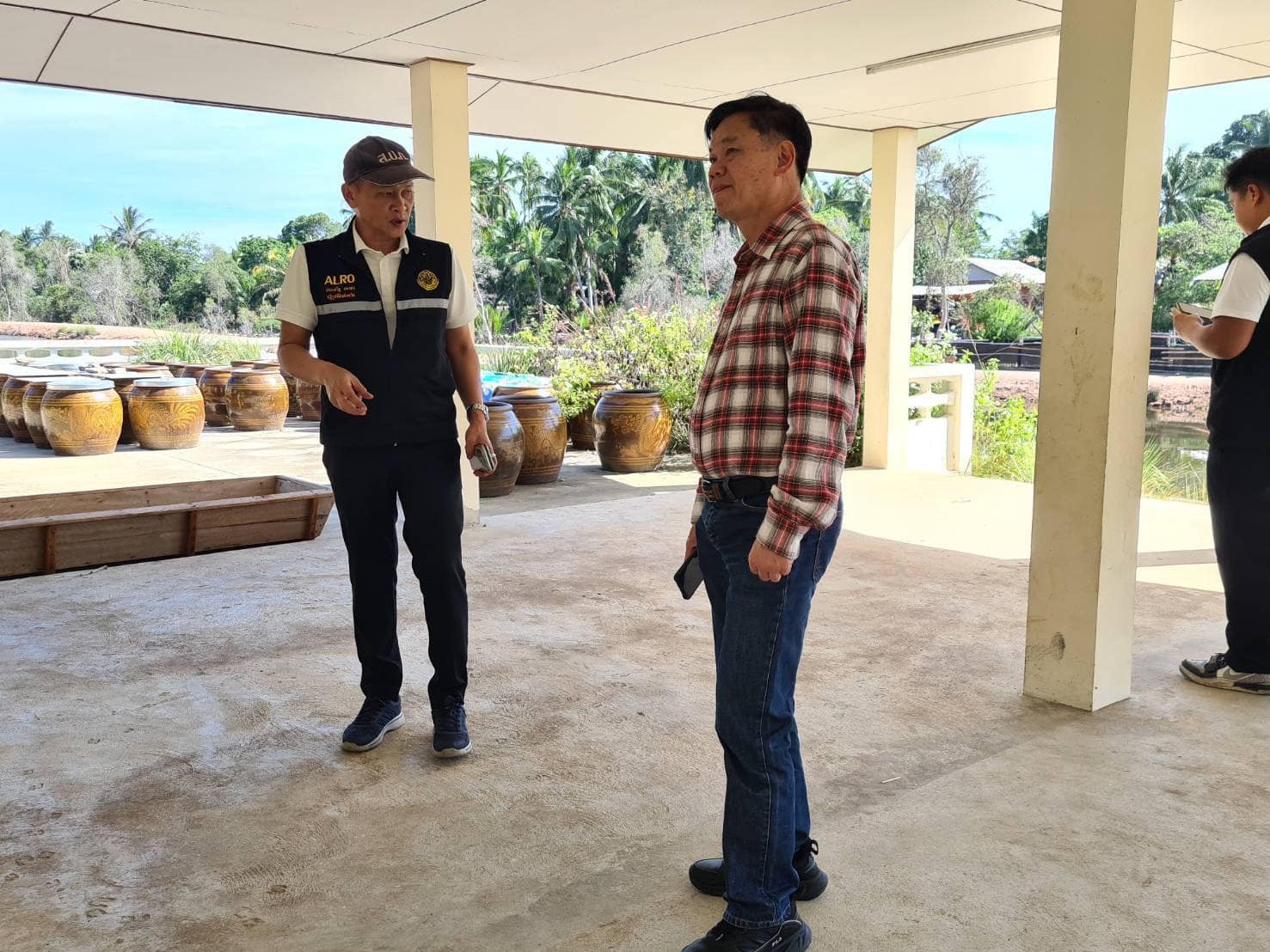 ผู้ตรวจราชการ ส.ป.ก. ลงพื้นที่ตรวจเยี่ยมแปลงเกษตรกรในเขตปฏิรูปที่ดิน โครงการพิเศษด้านความมั่นคง บ้านบาเฆะ จังหวัดนราธิวาส