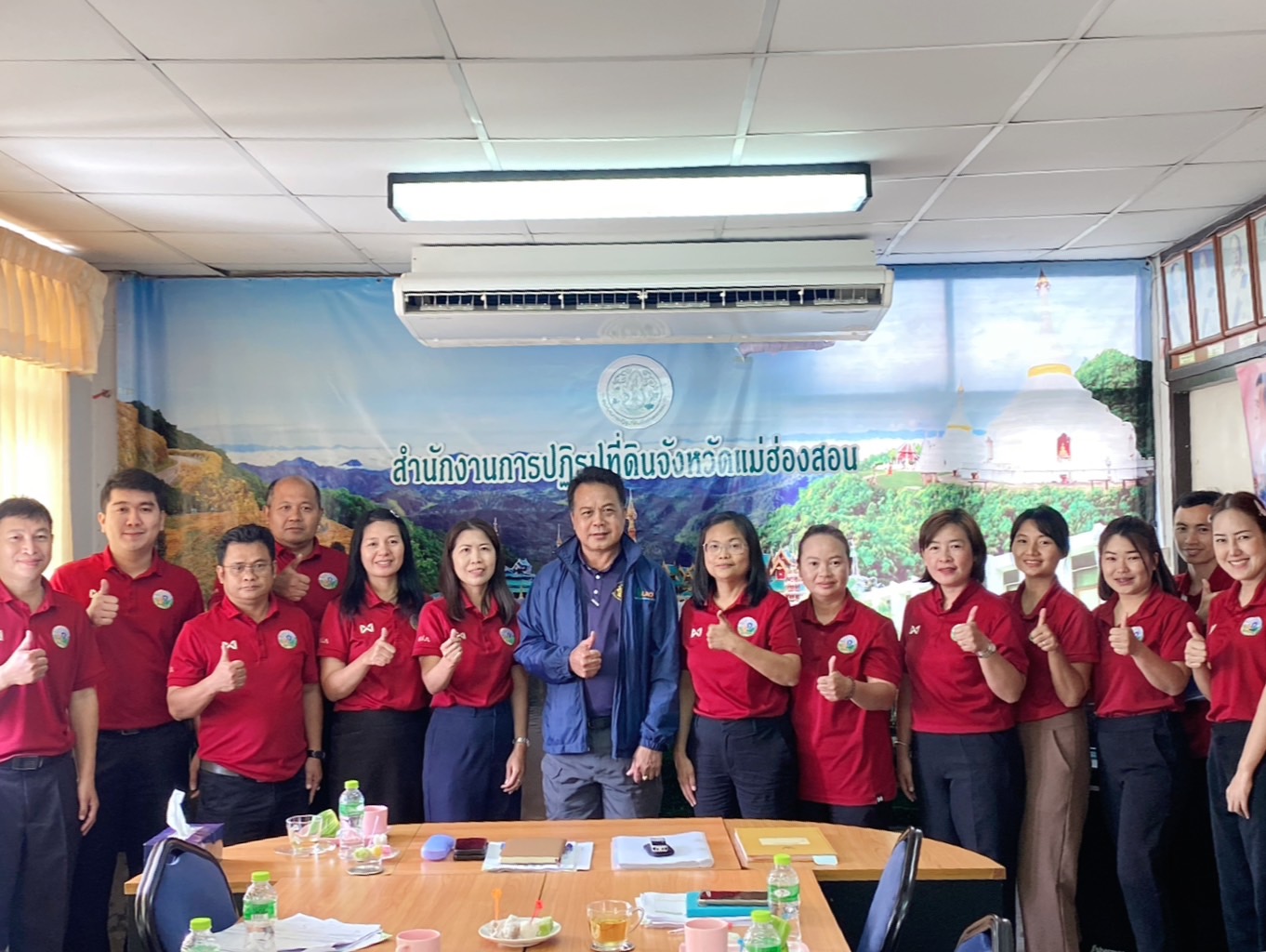 ผู้ตรวจราชการ ส.ป.ก. (เขต 15,16 และ 17) ประชุมตรวจติดตามความก้าวหน้าการดำเนินงานตามแผนงานตรวจราชการและลงพื้นที่โครงการที่เกี่ยวข้องในเขตปฏิรูปที่ดิน ประจําปีงบประมาณ 2567 รอบที่ 2 ณ จังหวัดแม่ฮ่องสอน