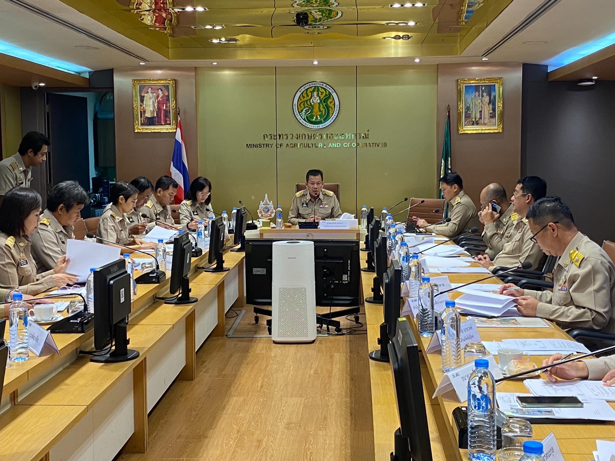 ส.ป.ก. ร่วมการประชุมคณะกรรมการส่งเสริมพัฒนาประสิทธิภาพ การผลิตข้าวโพดเลี้ยงสัตว์ในประเทศไทย ครั้งที่ 2/2567