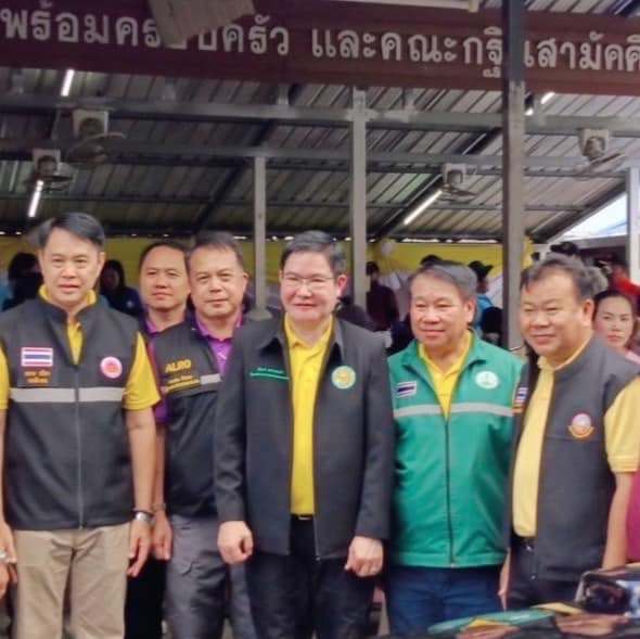 ส.ป.ก. ร่วมลงพื้นที่กับรัฐมนตรีช่วยว่าการกระทรวงเกษตรและสหกรณ์ (นายอัครา พรหมเผ่า)