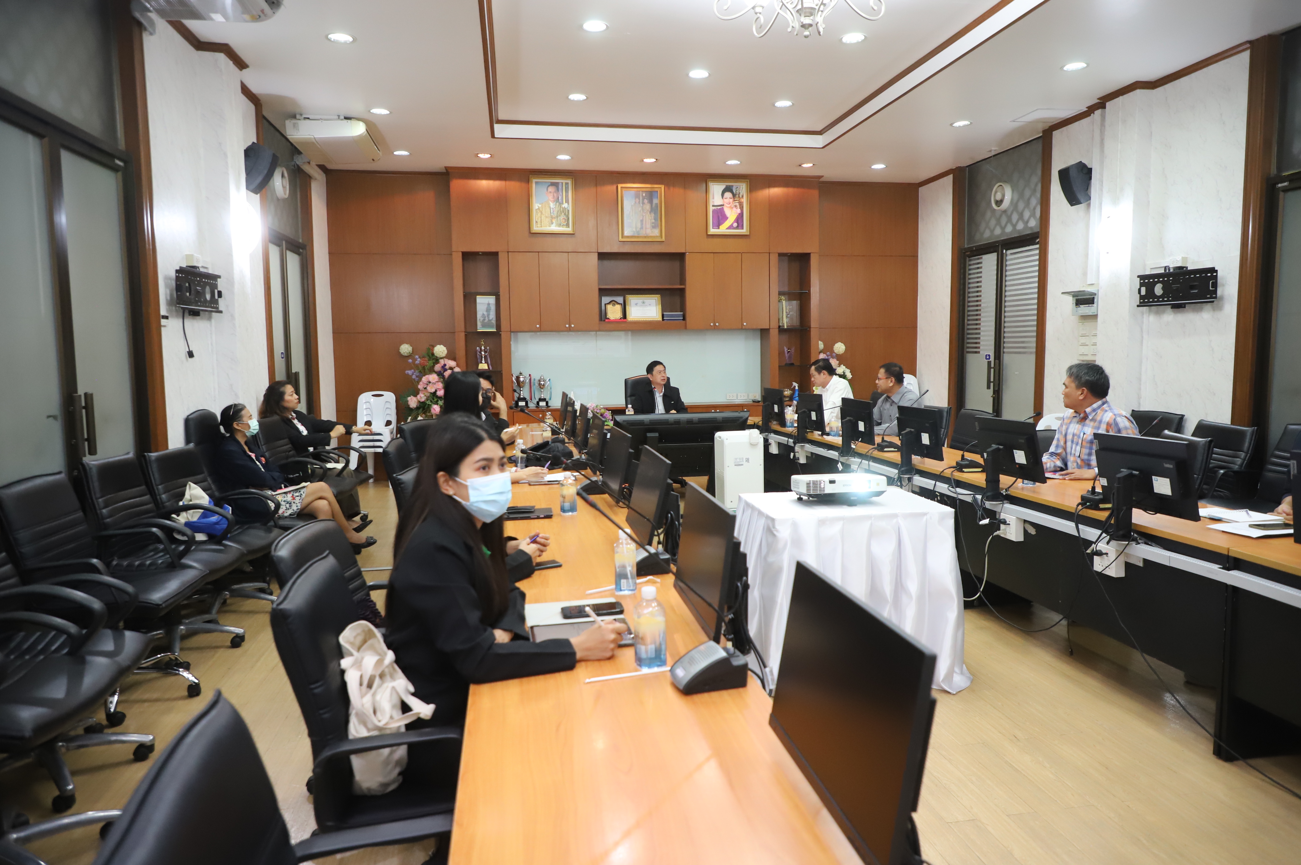 รองเลขาธิการ ส.ป.ก. ประชุมคณะทำงานฝ่ายสถานที่การจัดงานวันครบรอบ 50 ปี ส.ป.ก.