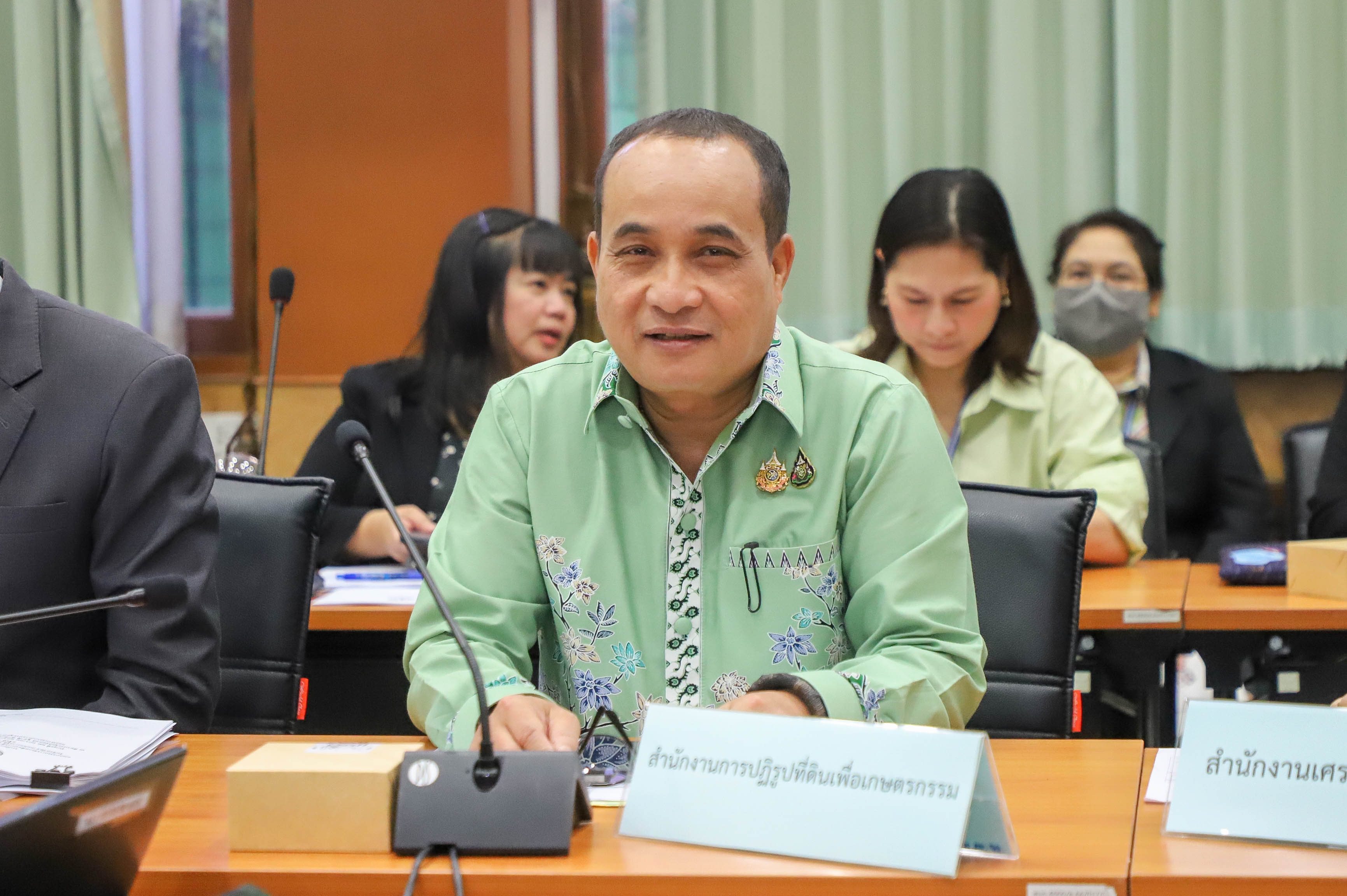 ส.ป.ก. ร่วมการประชุมคณะกรรมการขับเคลื่อนการดำเนินงานส่งเสริมอาชีพด้านการเกษตรในจังหวัดชายแดนภาคใต้ ของกระทรวงเกษตรและสหกรณ์ ครั้งที่ 1/2568