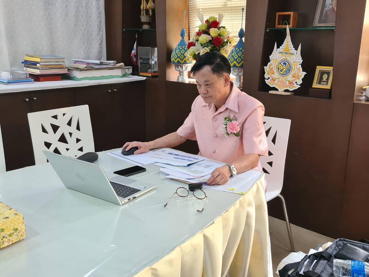 ผู้ตรวจราชการ ส.ป.ก. ร่วมประชุมหารือแนวทางการพัฒนาการติดตามผลการดำเนินงานโครงการตามแผนการตรวจราชการของผู้ตรวจราชการกระทรวงเกษตรและสหกรณ์ ประจำปีงบประมาณ พ.ศ. 2568 รอบที่ 1