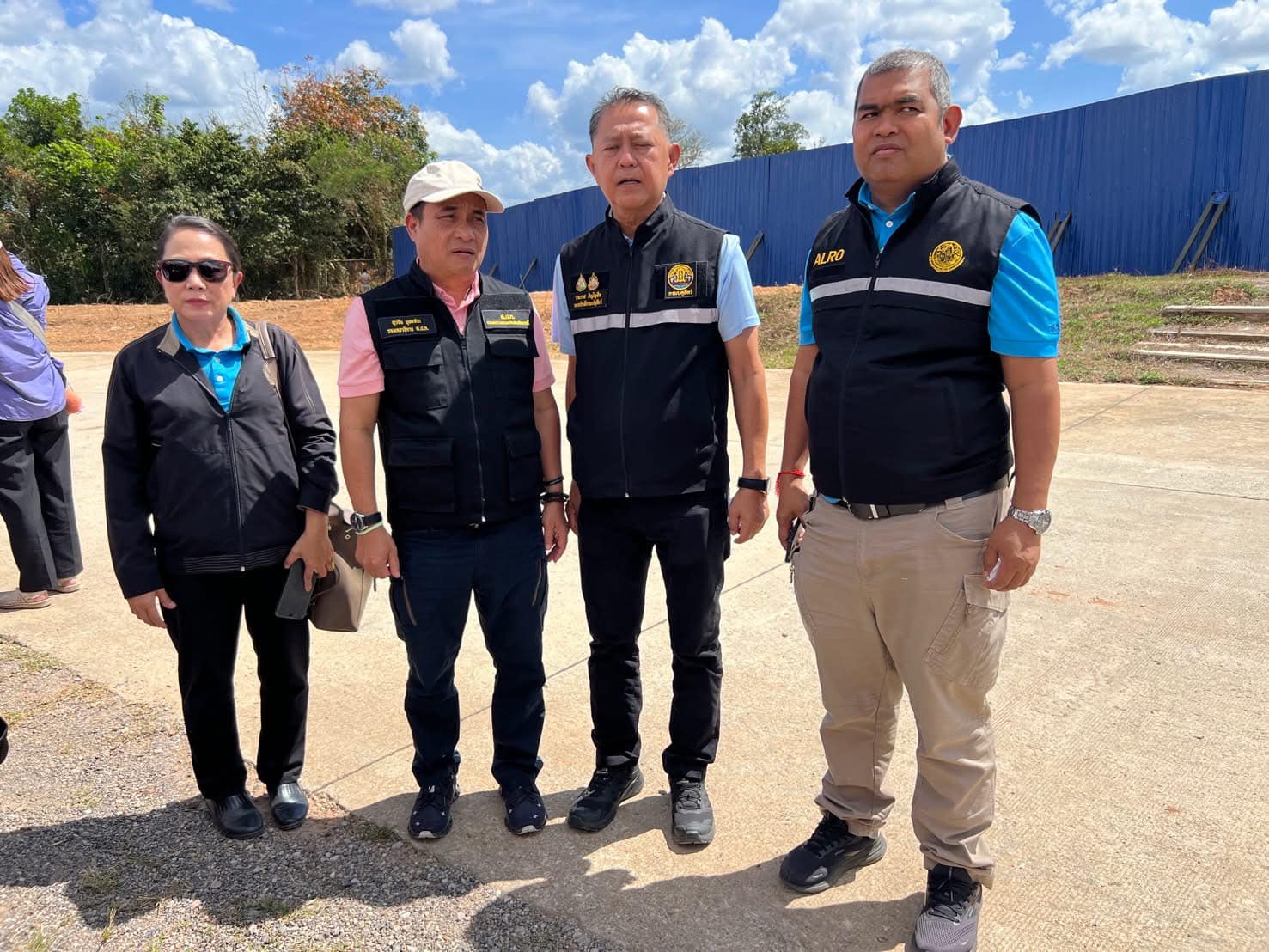 รองเลขาธิการ ส.ป.ก. ลงพื้นที่ติดตามคณะนายกรัฐมนตรีตรวจราชการ ณ ด่านศุลกากรสะเดา