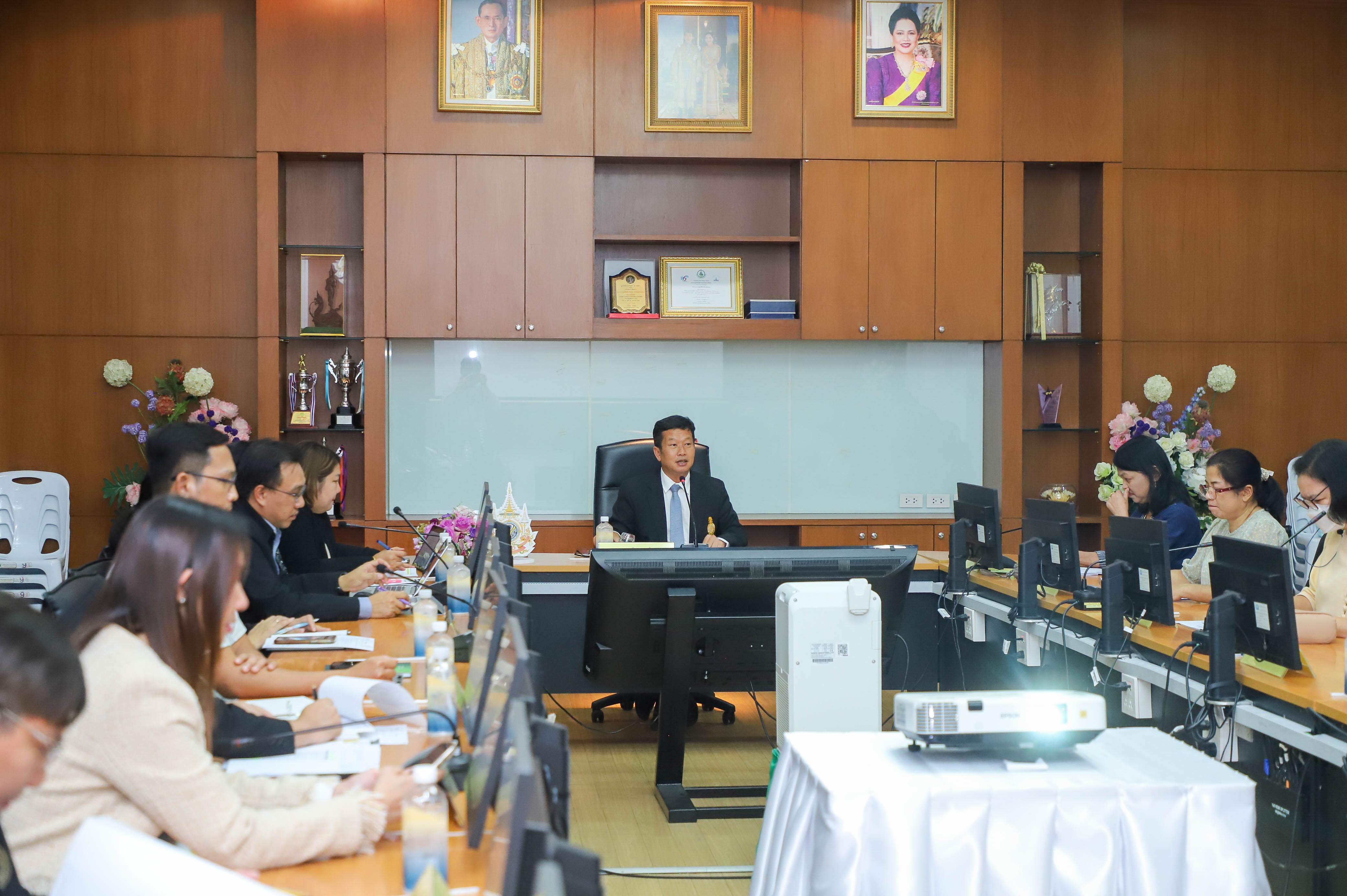 รองเลขาธิการ ส.ป.ก. เป็นประธานการประชุมชี้แจงขั้นตอนการประเมินผลทักษะด้านดิจิทัลฯ