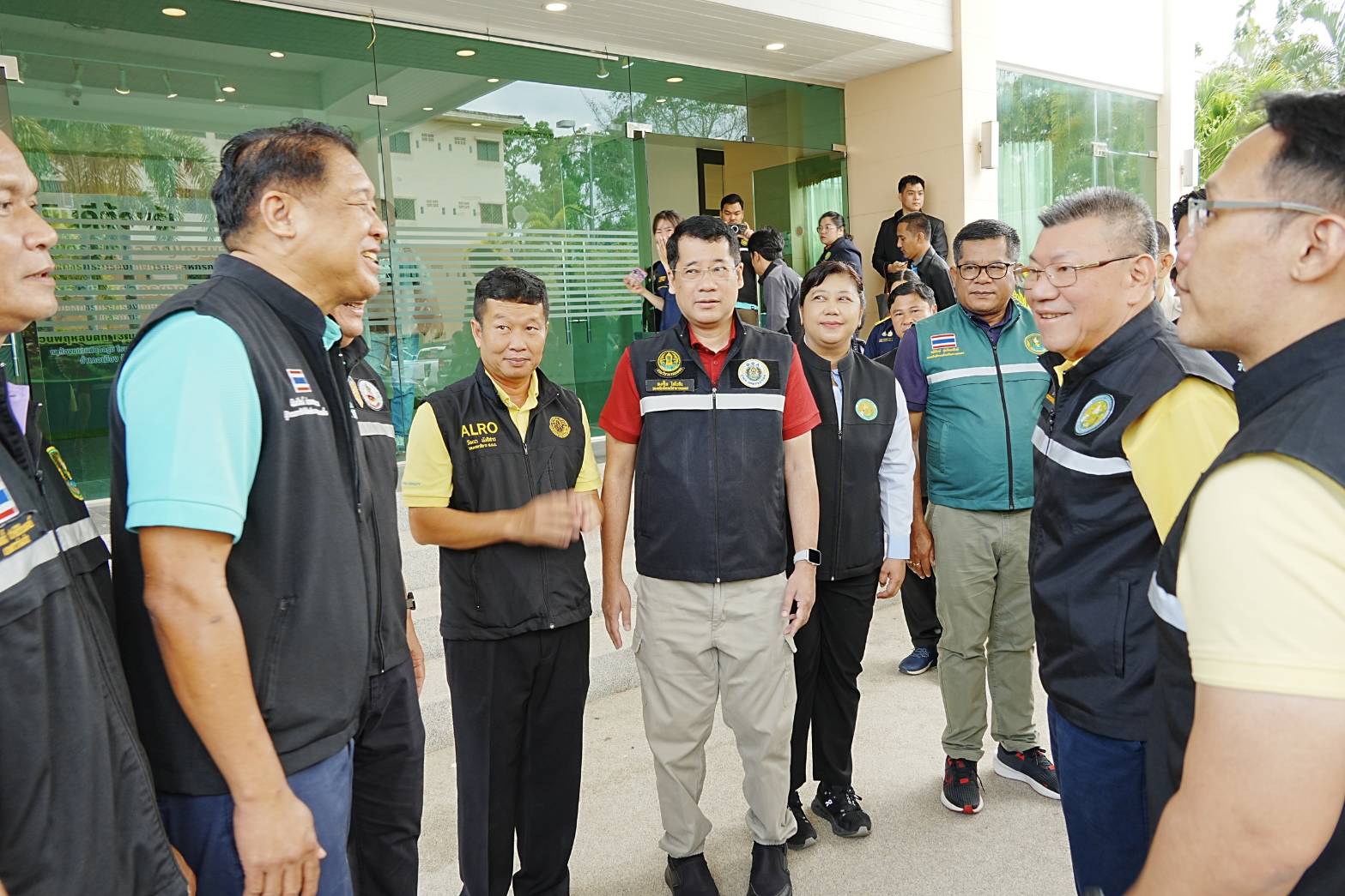 รองเลขาธิการ ส.ป.ก. ร่วมติดตามคณะ รมช.กษ. ลงพื้นที่ตรวจราชการในพื้นที่จังหวัดจันทบุรี