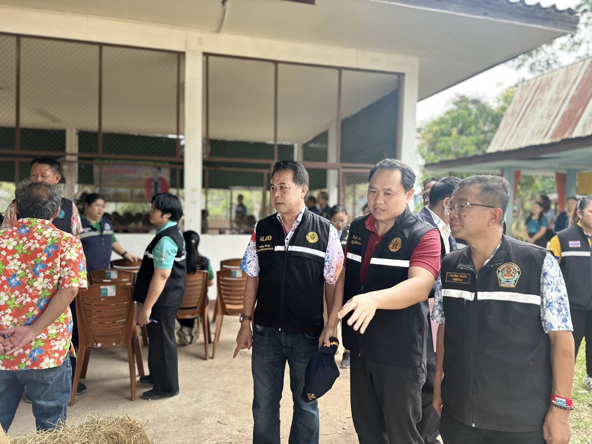 ส.ป.ก. ร่วมติดตาม รมช.กษ. ลงพื้น ตรวจราชการช่วงเทศกาลสงกรานต์ ณ จังหวัดพะเยา