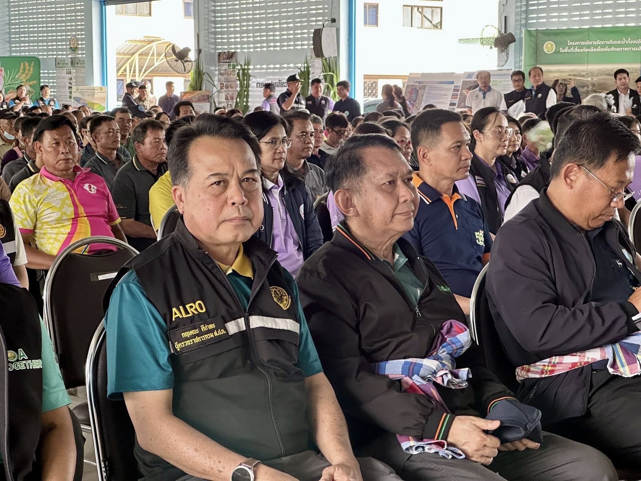ส.ป.ก. ร่วมติดตาม รมช.กษ. ลงพื้นตรวจราชการในพื้นที่จังหวัดพะเยา