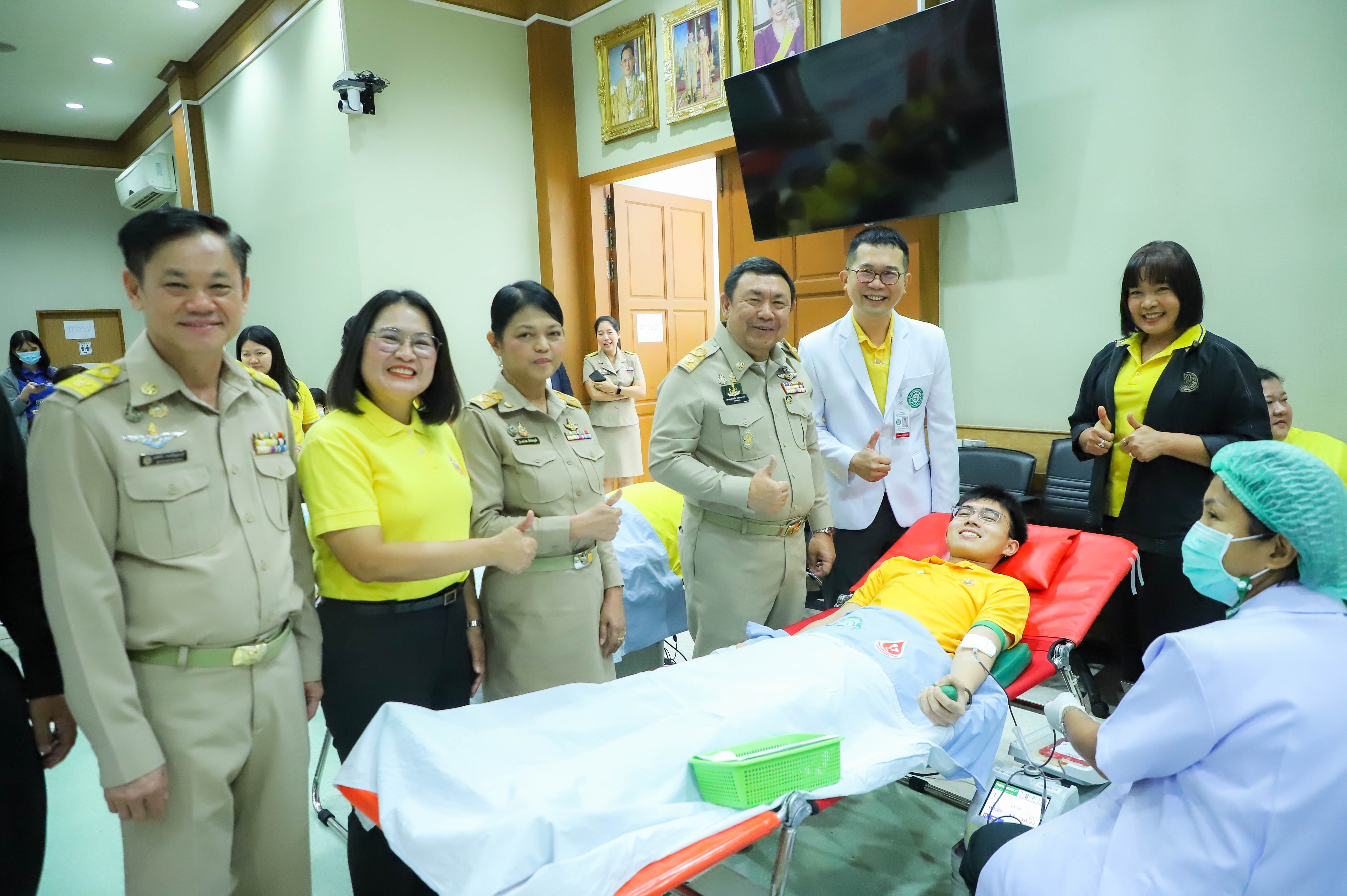 ส.ป.ก. จัดโครงการ ส.ป.ก. ร่วมใจบริจาคโลหิต เฉลิมพระเกียรติสมเด็จพระนางเจ้าฯ พระบรมราชินี เนื่องในโอกาสวันเฉลิมพระชนมพรรษา 3 มิถุนายน 2568