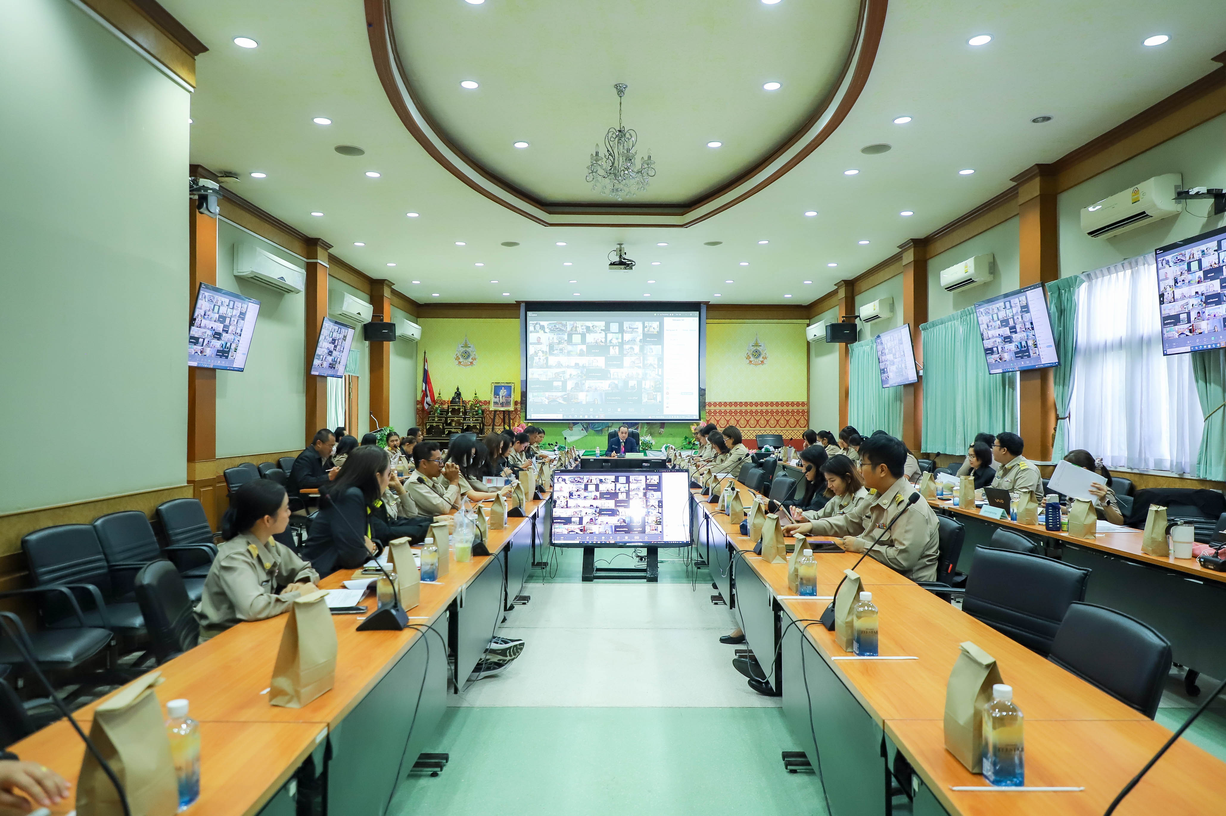รองเลขาธิการ ส.ป.ก. เป็นประธานการประชุมคณะทำงานติดตามเร่งรัดการใช้จ่ายเงินงบประมาณ ประจำปีงบประมาณ พ.ศ. 2568 ของ ส.ป.ก. ครั้งที่ 4/2568