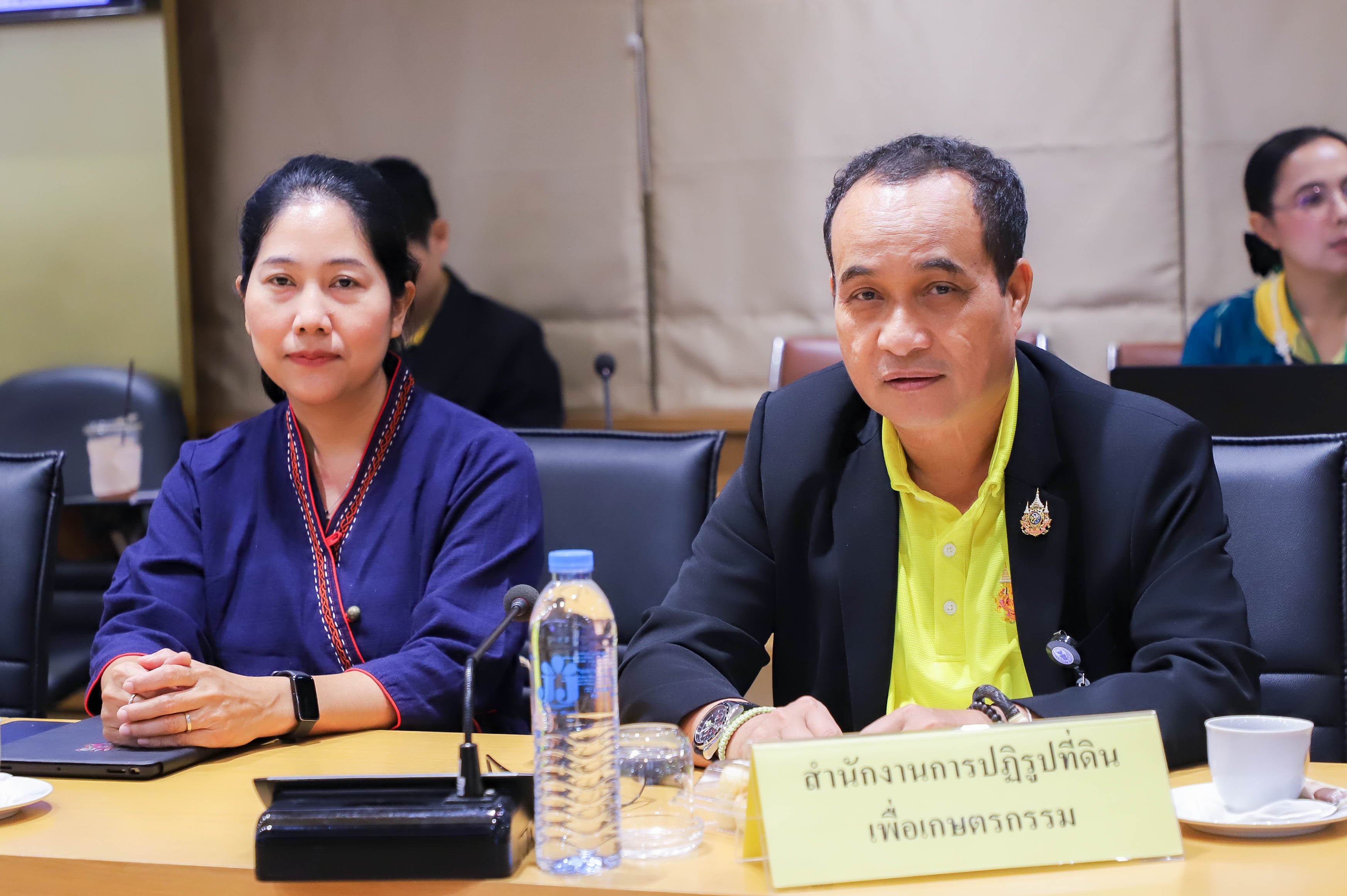 ส.ป.ก. ร่วมการประชุมคณะกรรมการกำกับการประเมินผลการปฏิบัติราชการของส่วนราชการในกระทรวงเกษตรและสหกรณ์ ครั้งที่ 1/2568