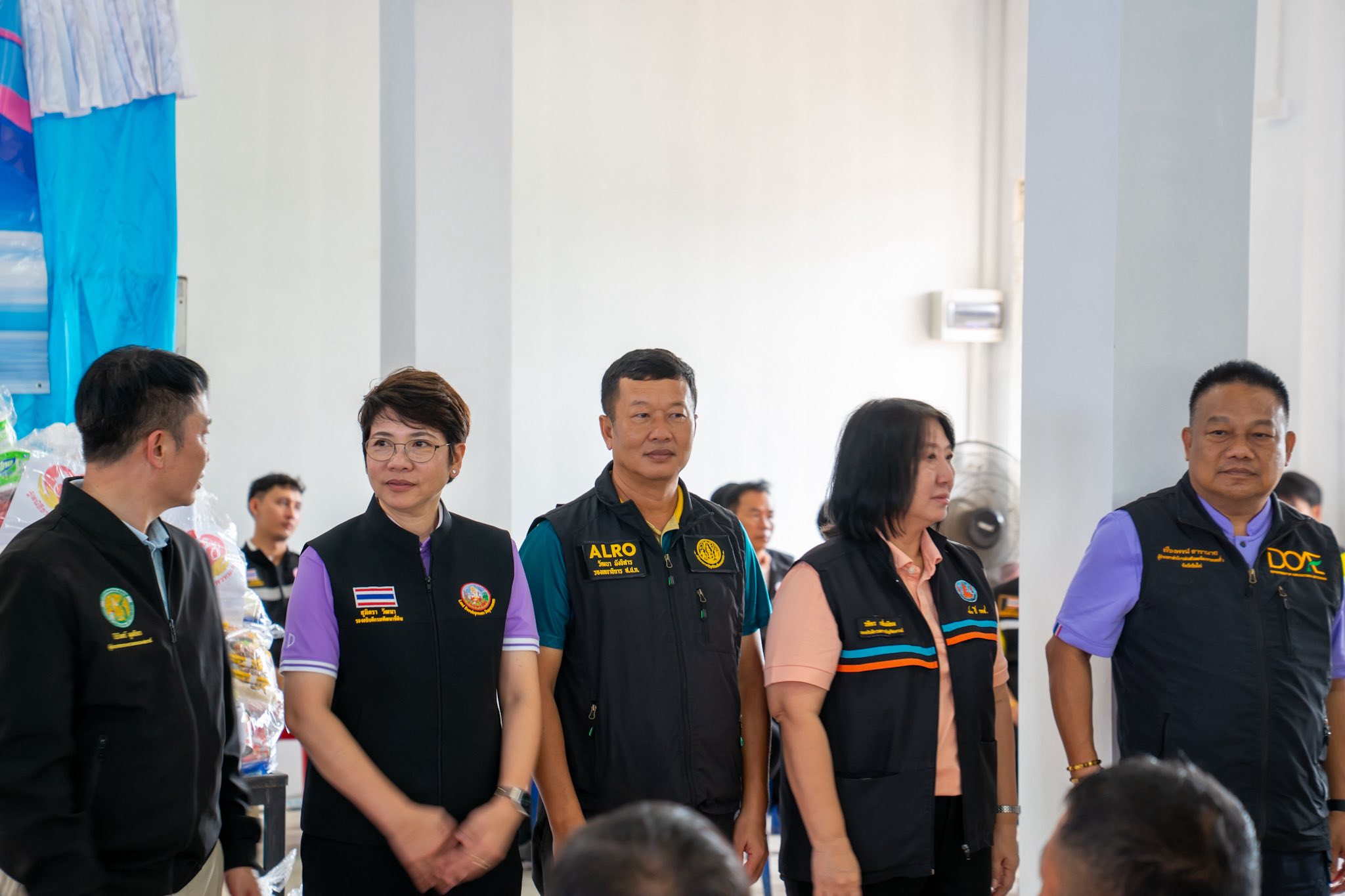 รองเลขาธิการ ส.ป.ก. ร่วมติดตามคณะ รมช.กษ. ลงพื้นที่ติดตามสถานการณ์น้ำ พร้อมมอบนโยบายฯ ณ จ.พะเยา