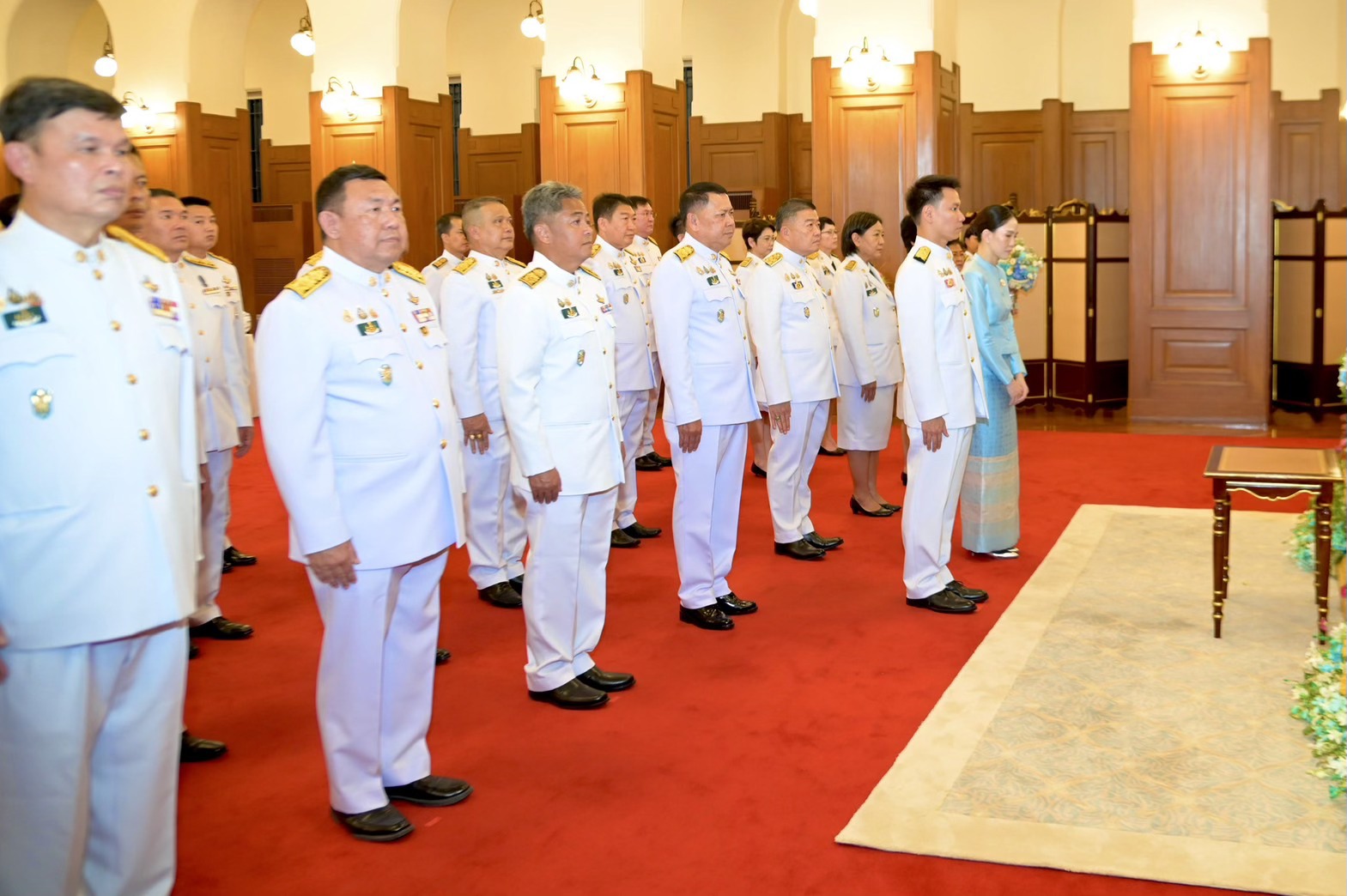 เลขาธิการ ส.ป.ก. ร่วมถวายแจกันดอกไม้และลงนามถวายพระพรชัยมงคล เนื่องในโอกาสวันเฉลิมพระชนมพรรษาสมเด็จพระนางเจ้าสิริกิติ์ พระบรมราชินีนาถ พระบรมราชชนนีพันปีหลวง 12 สิงหาคม 2568