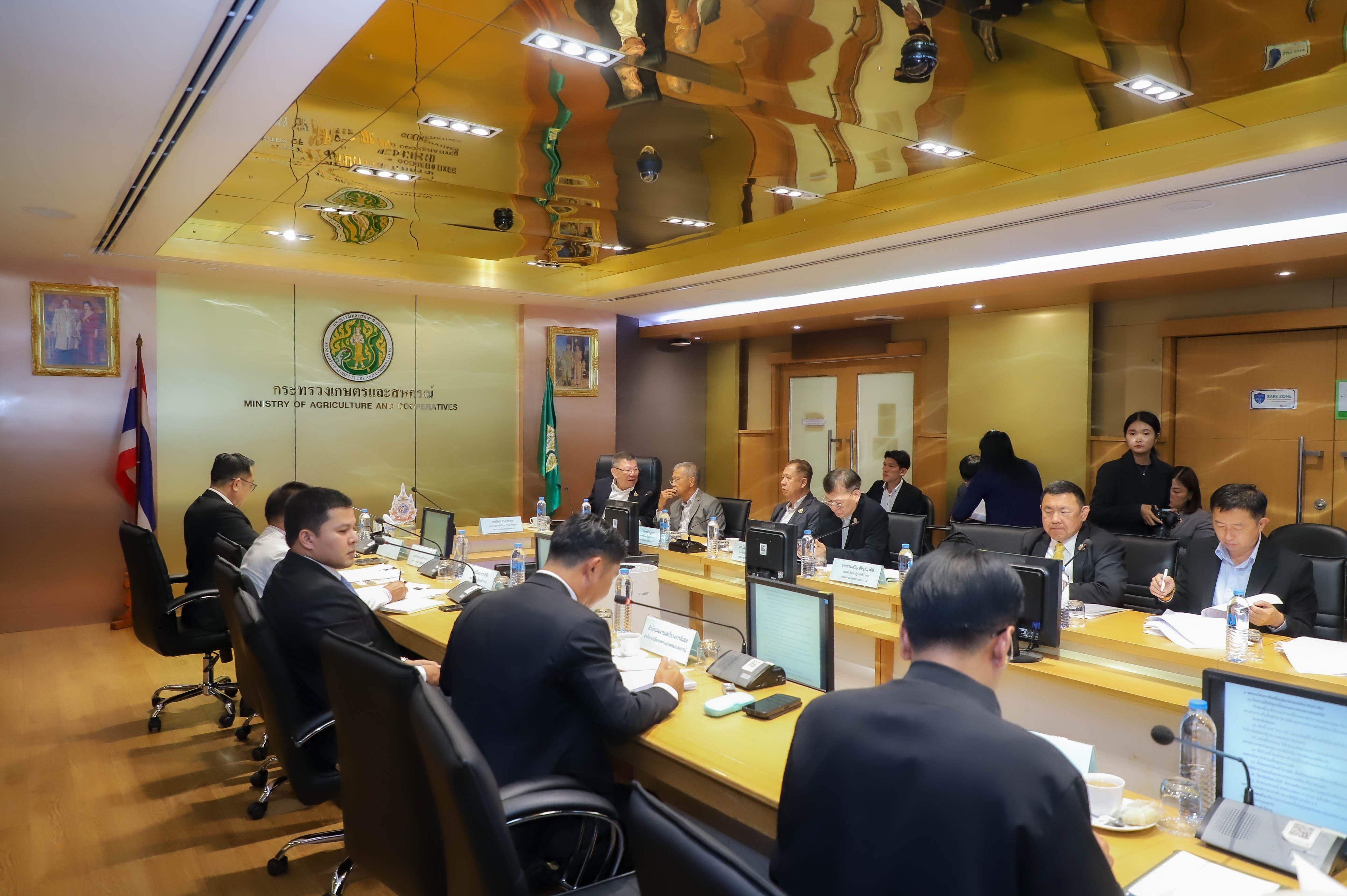 ส.ป.ก. ร่วมการประชุมคณะที่ปรึกษารัฐมนตรีว่าการกระทรวงเกษตรและสหกรณ์ ครั้งที่ 2/2568