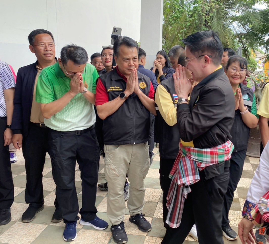 ส.ป.ก.ร่วมติดตาม รัฐมนตรีช่วยว่าการกระทรวงเกษตรและสหกรณ์ นายอัครา พรหมเผ่า เข้าร่วมงาน kick off ปล่อยคาราวานปัจจัยการช่วยเหลือ “ การ เพิ่มประสิทธิภาพ การผลิต ของเกษตรกรผู้ประสบอุทกภัย ภายใต้ โครงการ ส่งเสริม ศักยภาพการผลิตเมล็ดพันธุ์ข้าวของศูนย์ ข้าวชุมชนปี 2568 ณ จังหวัดพะเยา