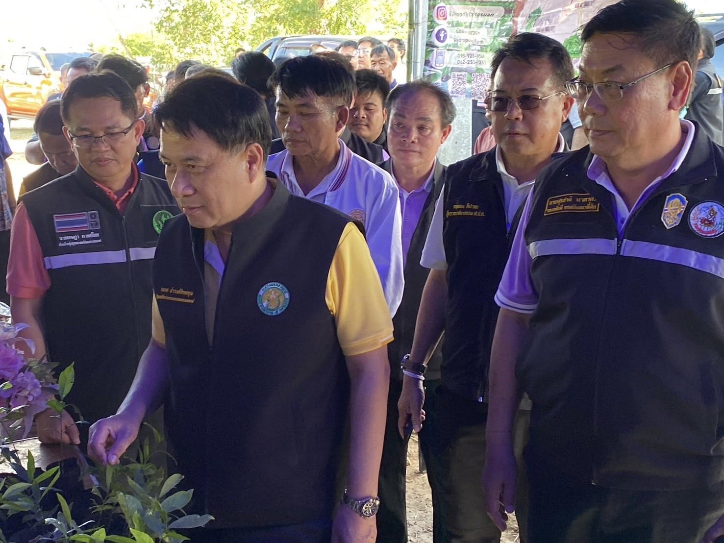 ส.ป.ก.ร่วมติดตาม รัฐมนตรีช่วยว่าการกระทรวงเกษตรและสหกรณ์ (นายนเรศ ธำรงค์ทิพยคุณ) ลงพื้นที่ตรวจราชการในพื้นที่จังหวัดเชียงใหม่