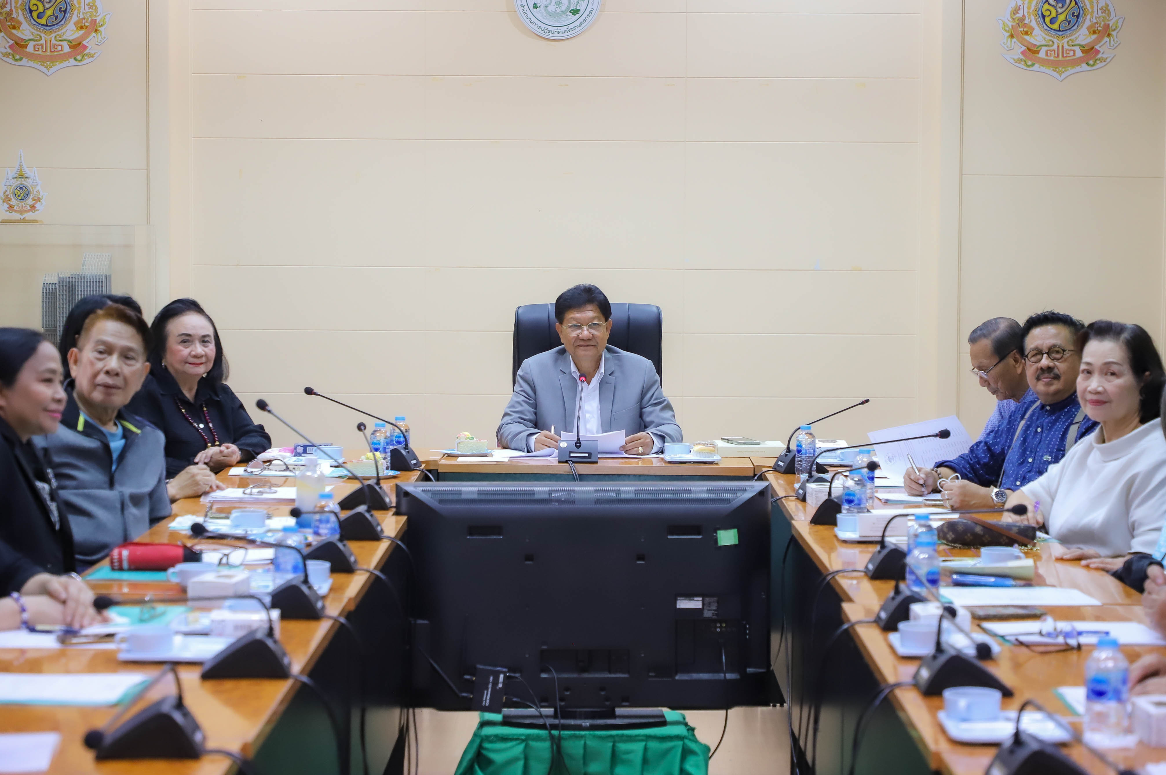 ชมรมผู้สูงอายุประชุมคณะกรรมการชมรมผู้สูงอายุ ส.ป.ก.