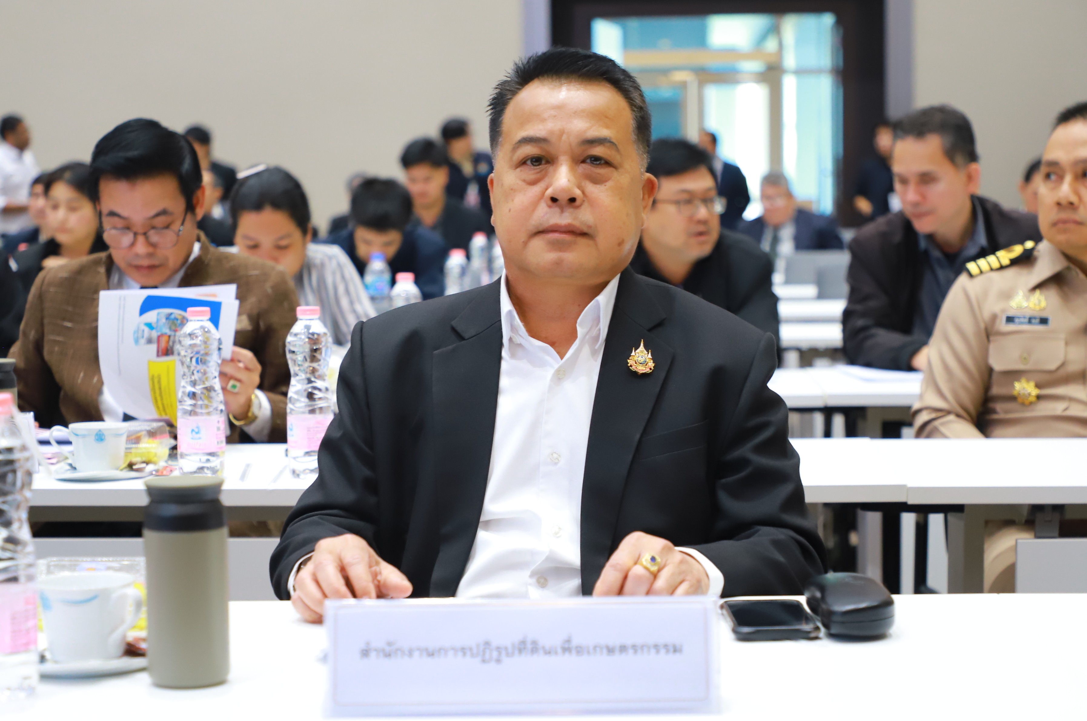ส.ป.ก. ร่วมการประชุมคณะอนุกรรมาธิการการบริหารราชการแผ่นดินด้านการจัดการภัยพิบัติระดับชาติ ในคณะกรรมาธิการการบริหารราชการแผ่นดิน วุฒิสภา