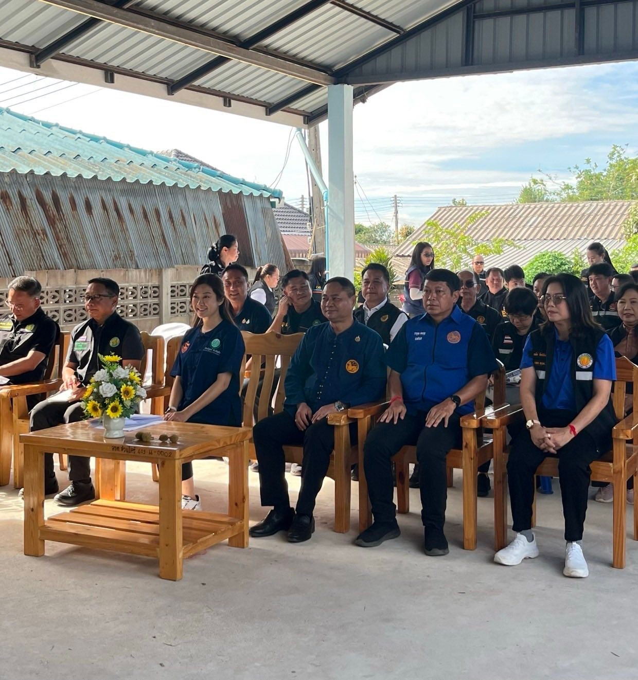 รองเลขาธิการ ส.ป.ก. ร่วมติดตามรัฐมนตรีช่วยว่าการกระทรวงเกษตรและสหกรณ์ (นางสาวปิยะรัฐชย์ ติยะไพรัช) ลงพื้นที่ตรวจราชการใน อำเภอแม่สาย จังหวัดเชียงราย