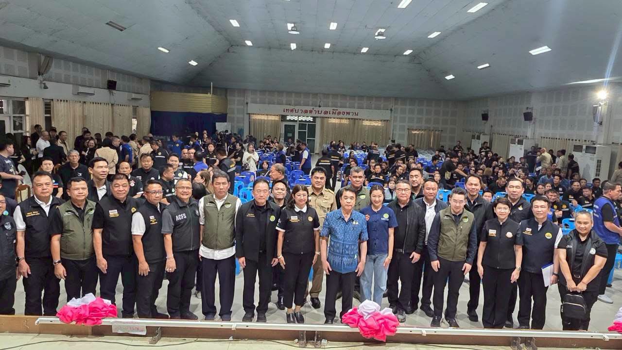 ส.ป.ก. ร่วมติดตามคณะ รมว.กษ. ลงพื้นที่ตรวจราชการ ณ อำเภอป่าแดด อำเภอพาน จังหวัดเชียงราย
