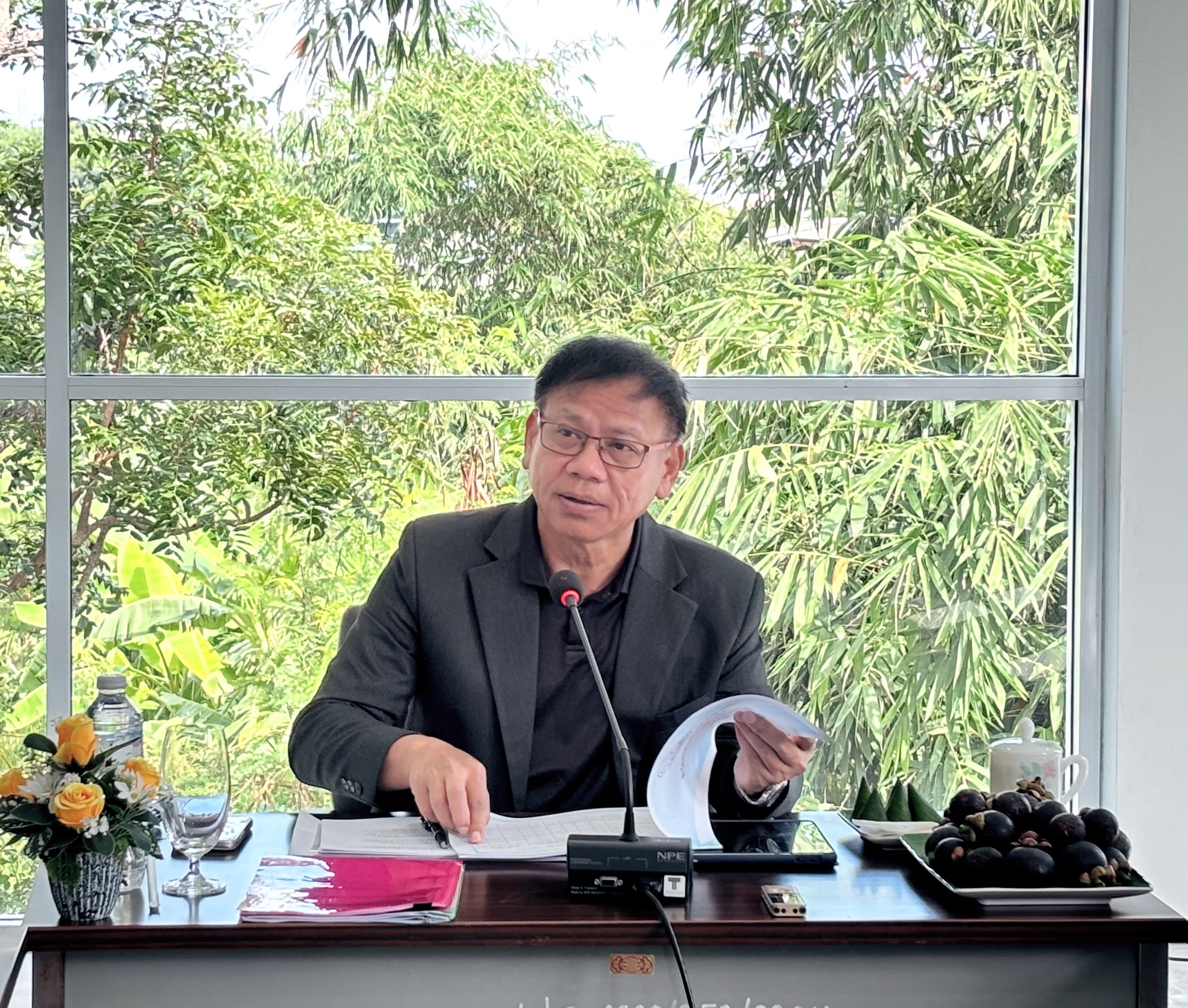 ผู้ตรวจราชการ ส.ป.ก. ประชุมติดตามผลการดำเนินงานตามแผนการตรวจราชการ ของ ส.ป.ก. ประจำปีงบประมาณ พ.ศ.2569 รอบ 2 จังหวัดสงขลา