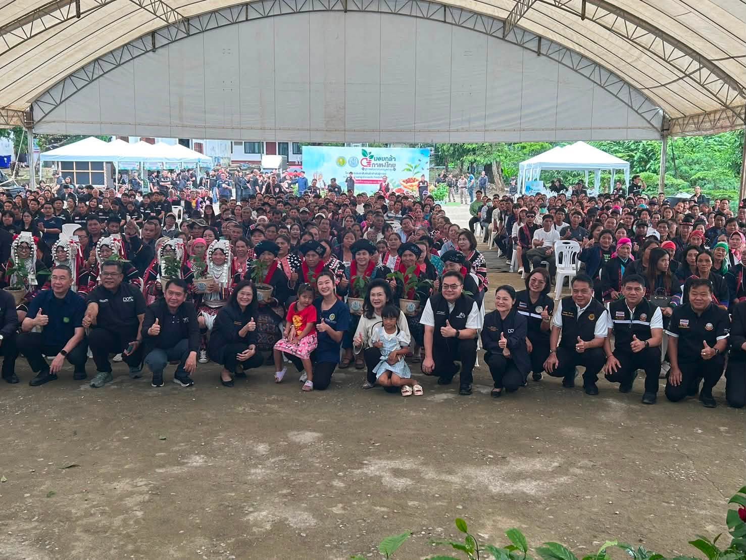 ส.ป.ก. ร่วมติดตามคณะ รมช.กษ. ลงพื้นที่ตรวจราชการ ณ โรงเรียนบ้านเล่าฝู่