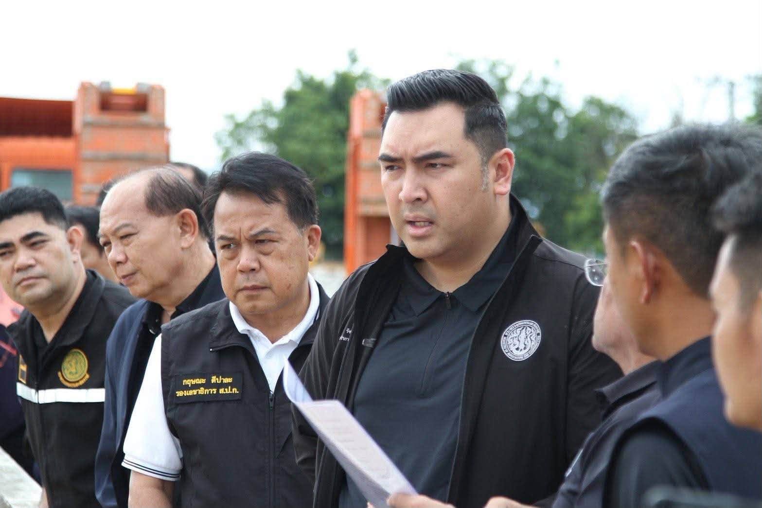 ส.ป.ก. ร่วมคณะ รมช.เกษตรฯ ลงพื้นที่น่าน ติดตามสถานการณ์อุทกภัย เร่งแผนเยียวยาฟื้นฟูเกษตรกร