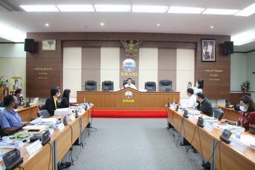 ผู้ตรวจราชการกรม ร่วมประชุมคณะทำงานสรรหาปราชญ์เกษตรของแผ่นดินระดับเขต เขตตรวจราชการที่ ๖ จังหวัดกระบี่