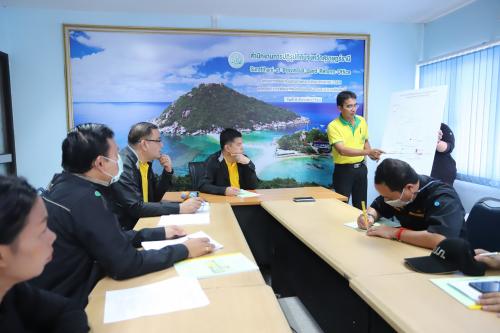 รองเลขาธิการ ส.ป.ก. ตรวจเยี่ยมสำนักงานฯ จ.สุราษฎร์ธานี เตรียมรับการตรวจราชการ