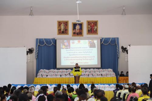 สองรัฐมนตรี พร้อม ส.ป.ก. ลงพื้นที่ตรวจราชการจังหวัดสุราษฎร์ธานี